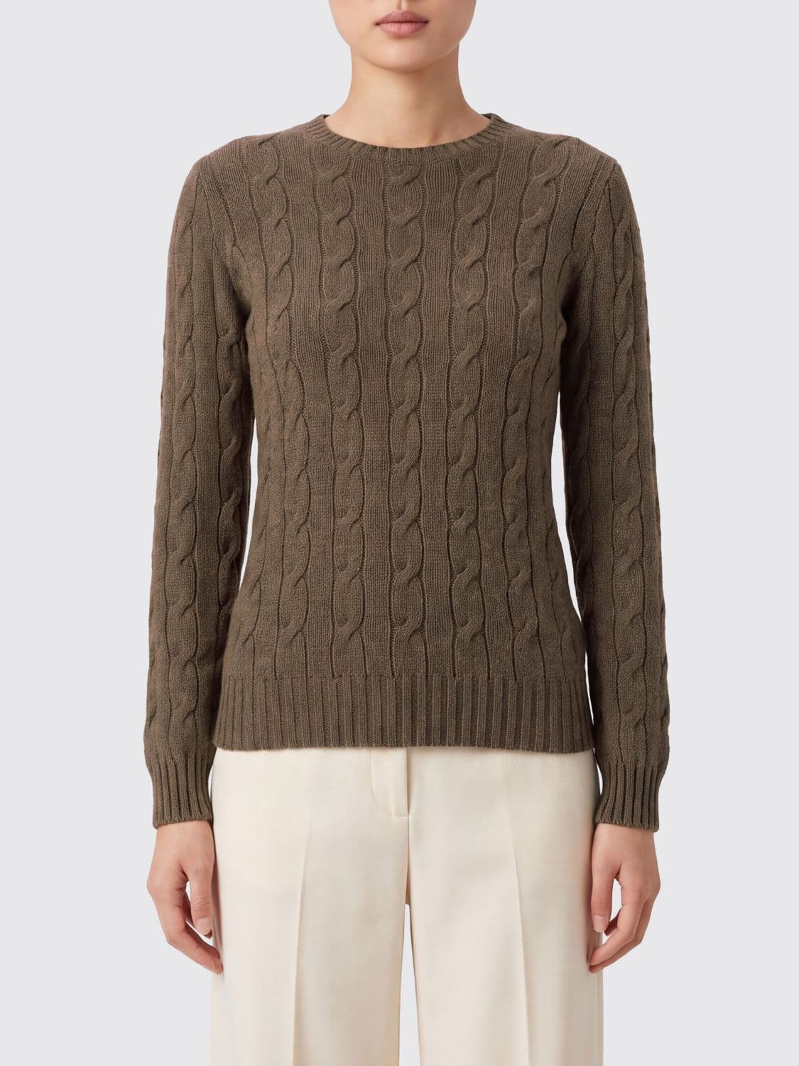 Ralph Lauren Slim Fit Pure Cashmere Crewneck Jumper