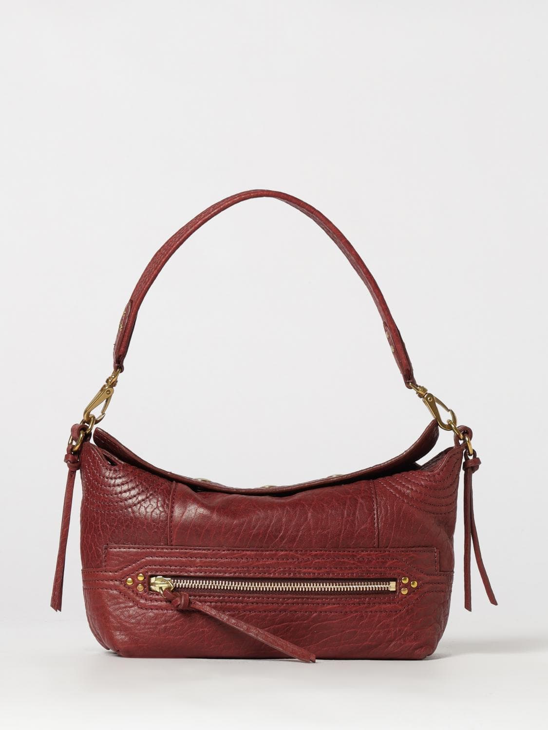 Jerome Dreyfuss Lucky Mini Lambskin Shoulder Bag with Removable Handle