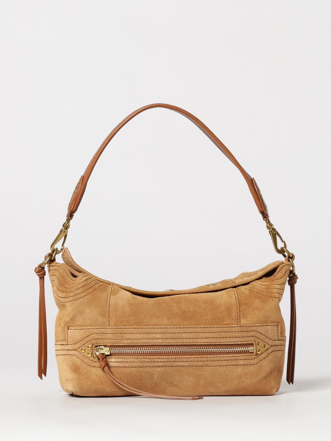 Jerome Dreyfuss Lucky Mini Suede Calfskin Shoulder Bag · OS