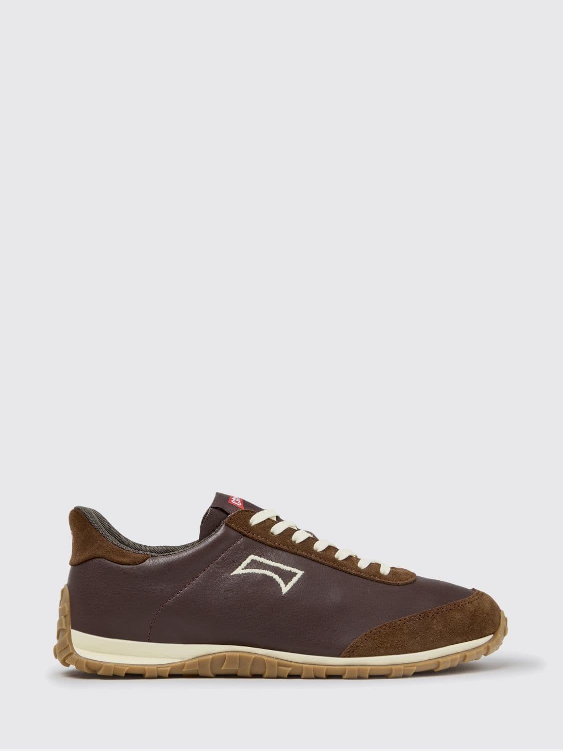 Camper Drift Walk Leather and Suede Sneakers with Vibram Sole