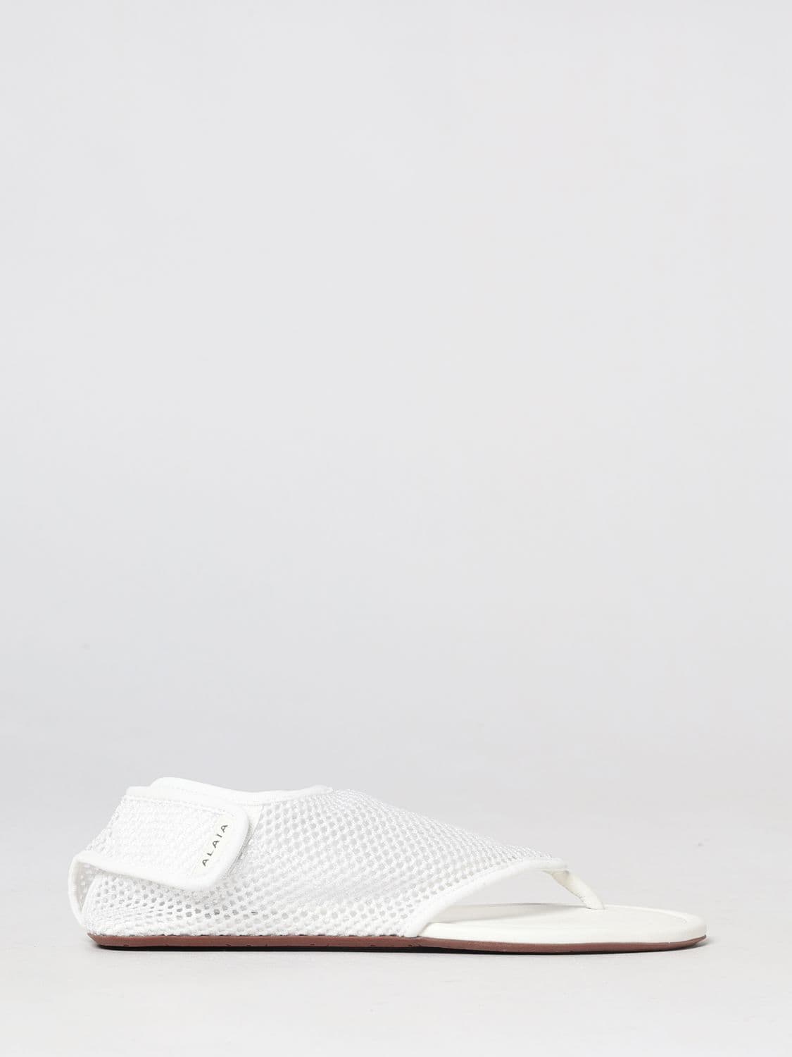 Alaïa Heeled Sandal Woman color White
