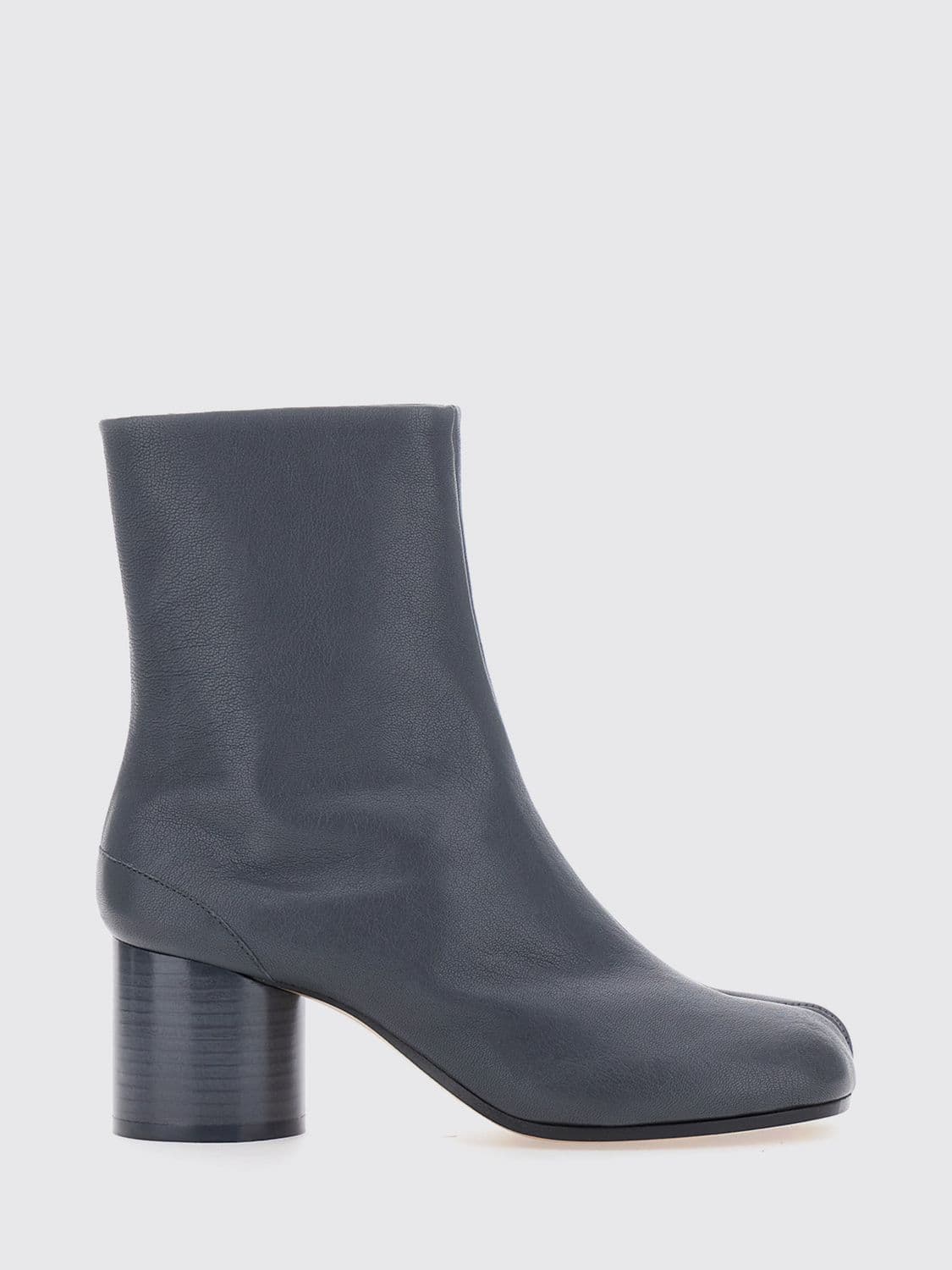 Maison Margiela Tabi Lambskin Ankle Boots with Cylindrical Heel · 37