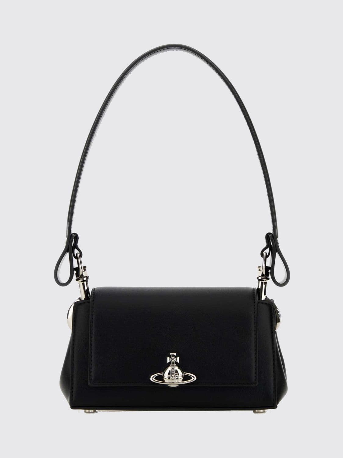 Vivienne Westwood Hazel Mini Shoulder Bag with Monogram Pattern and Orb Logo