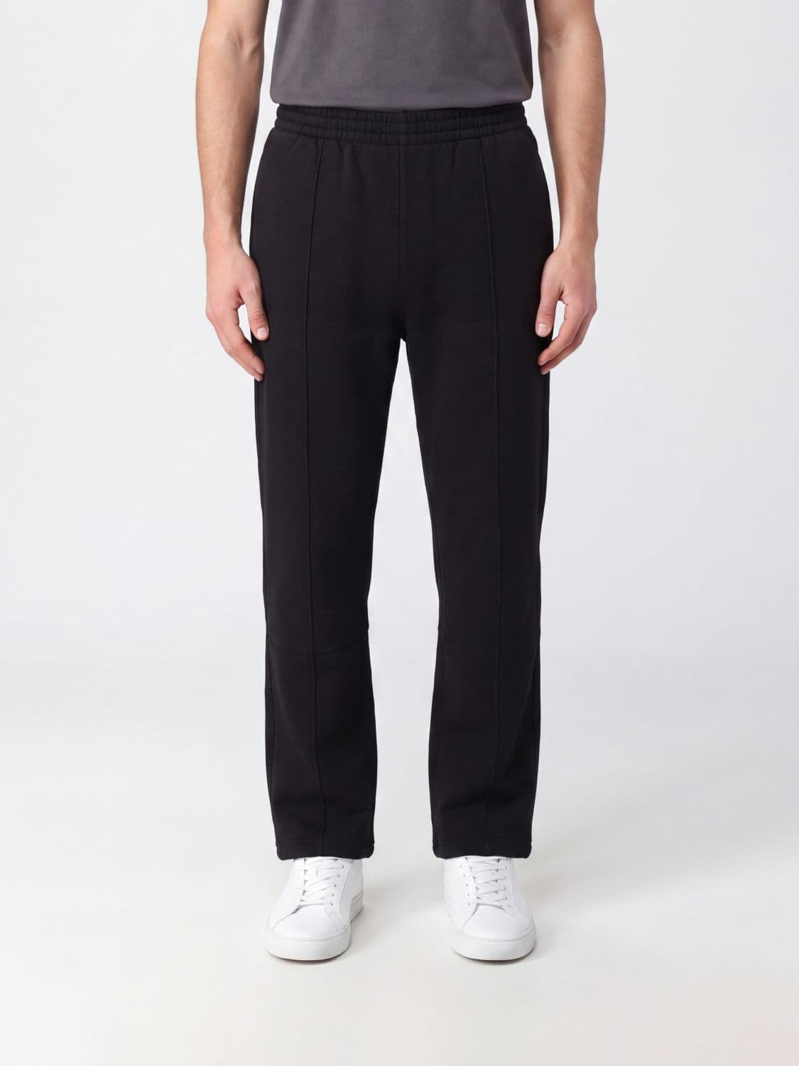 Represent Wide-Leg Jersey Jogging Trousers with Elasticated Waist · M