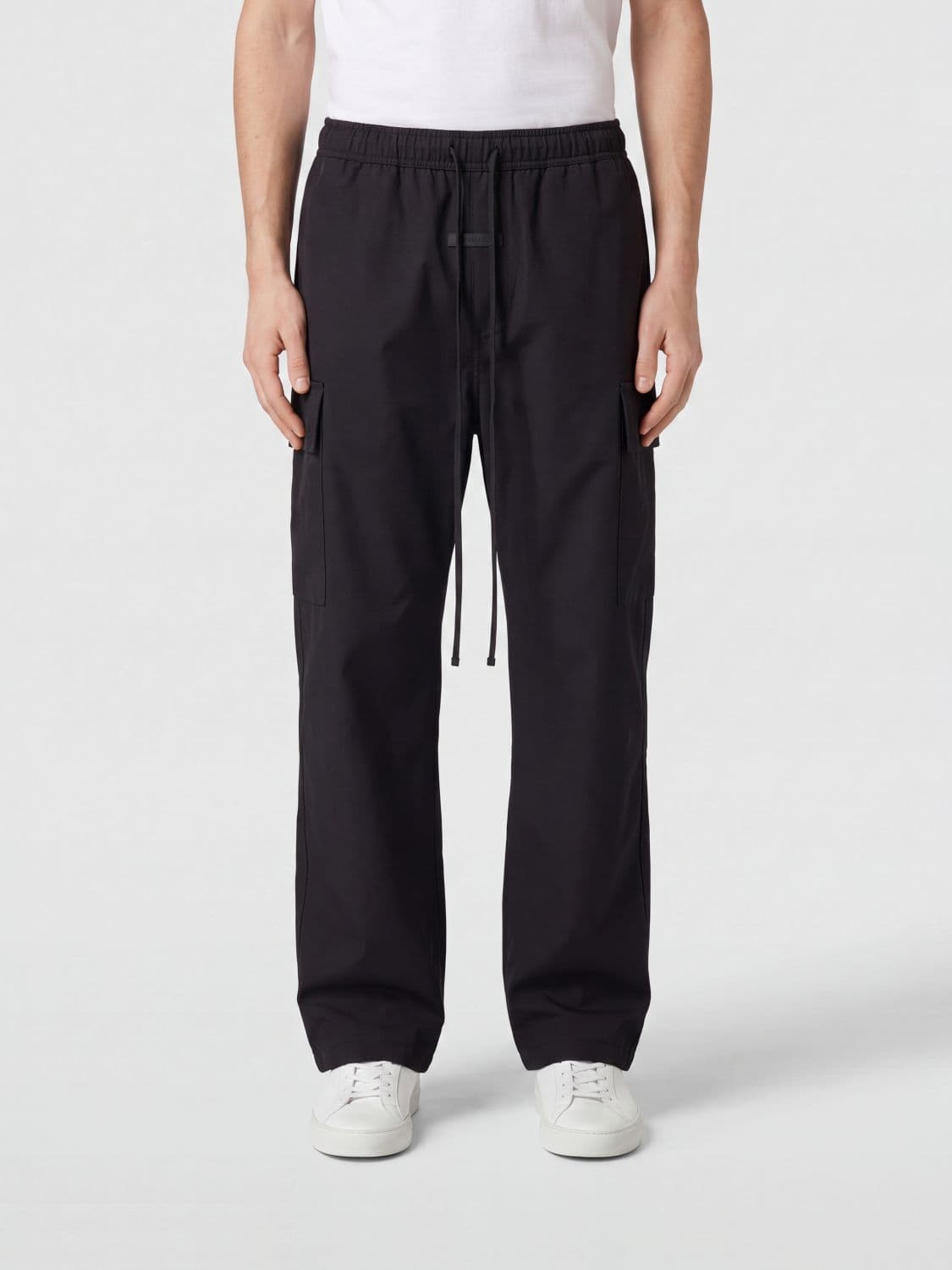 Fear Of God Essentials Technical Fabric Jogger Cargo Trousers with Pockets