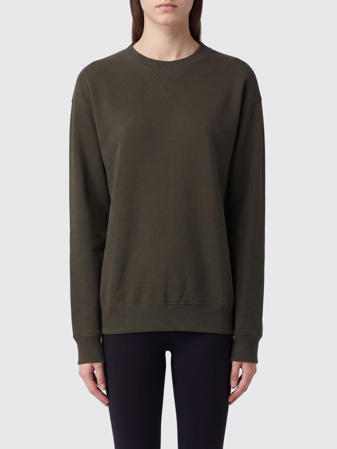 Jil Sander Dropped-Shoulder Cotton Crewneck Jumper with Elasticated Hem
