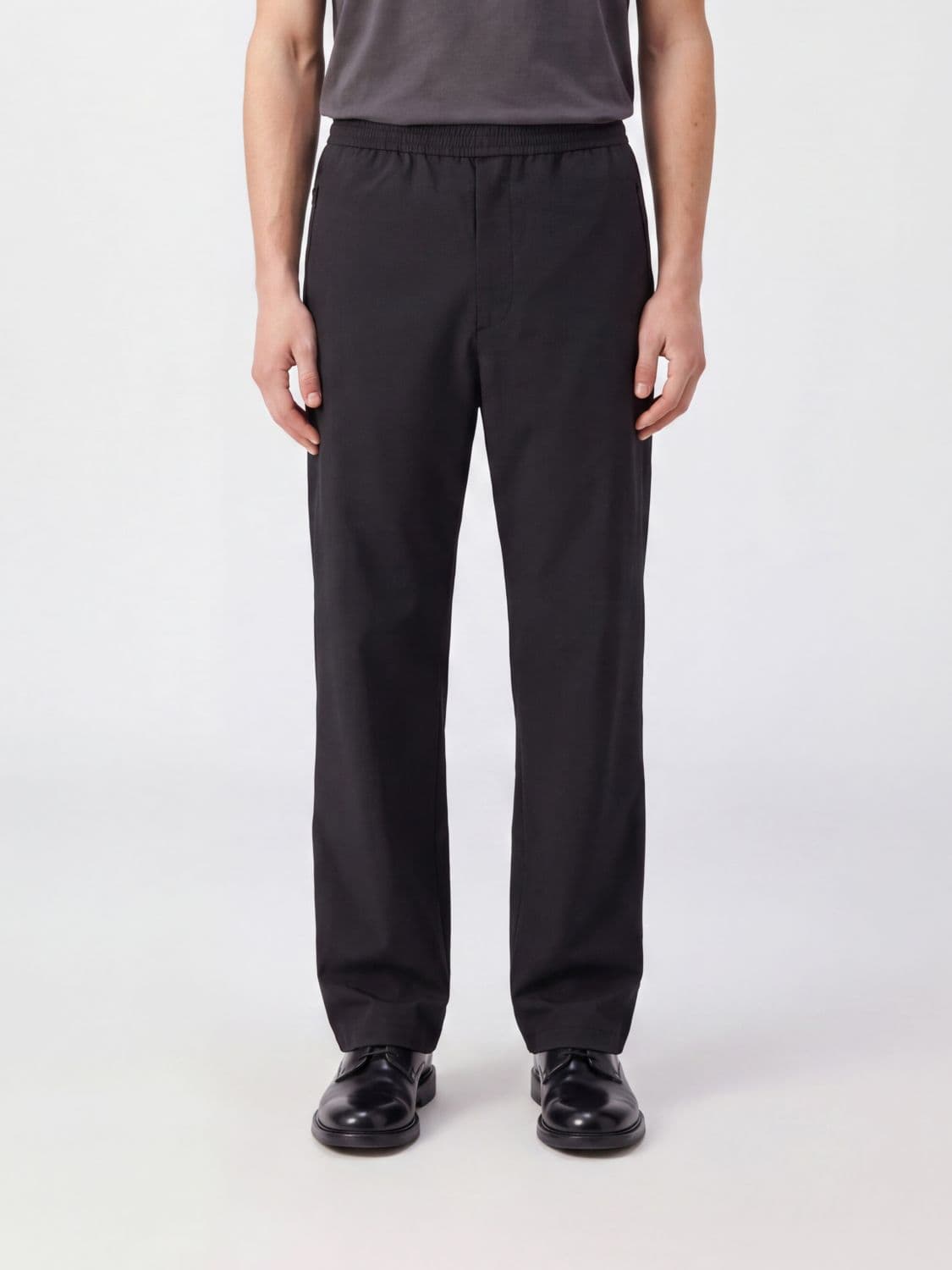 Jil Sander Straight-Leg Technical Fabric Track Trousers with Elasticated Waist
