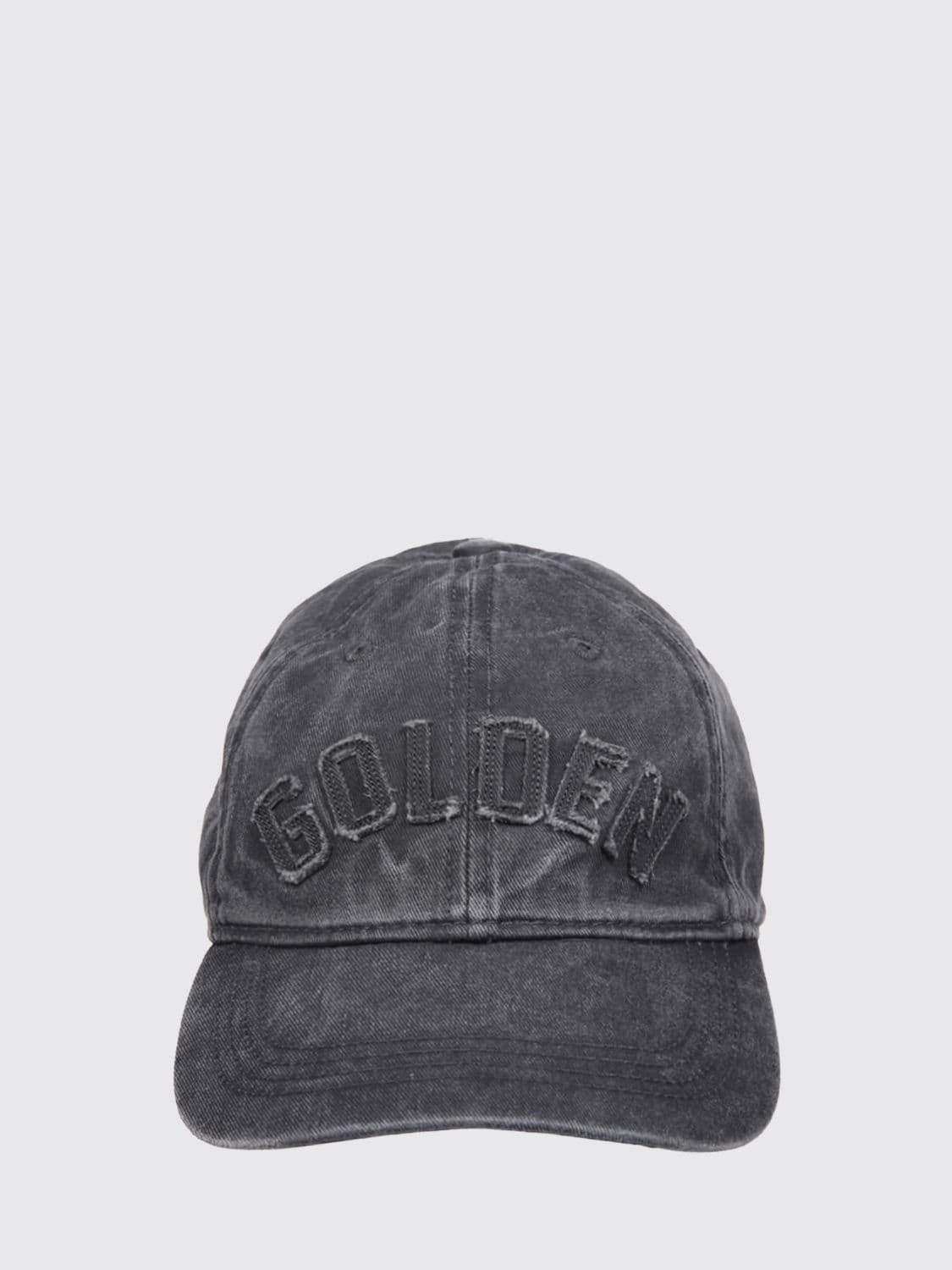 Golden Goose Cotton Denim Baseball Cap with Tone-on-Tone Embroidered Logo · OS