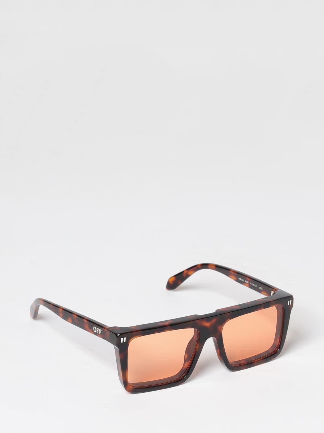 Off-White Bridgeport Tortoiseshell Acetate Aviator Sunglasses