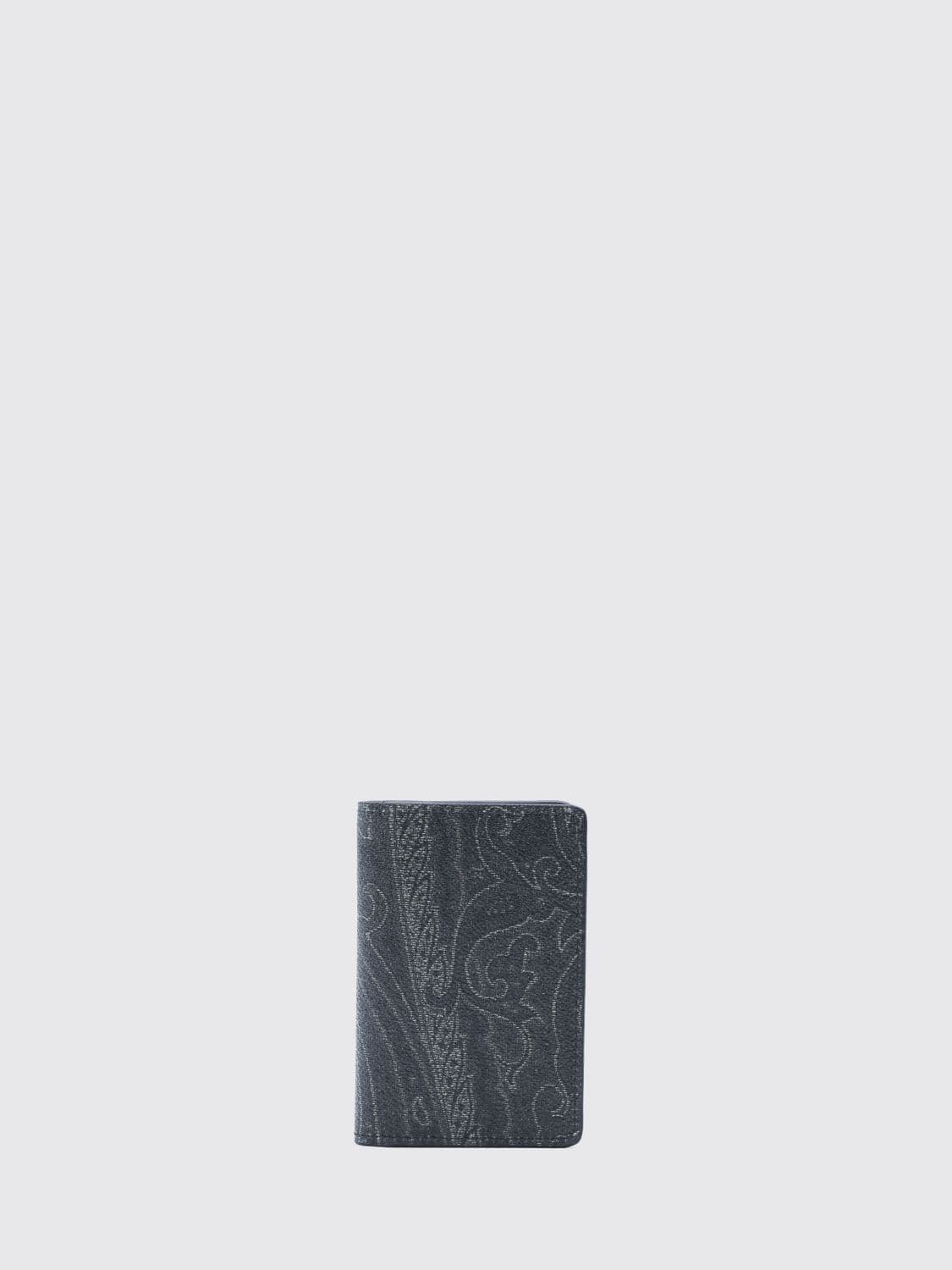 Etro Paisley Print Coated Cotton Bifold Card Holder
