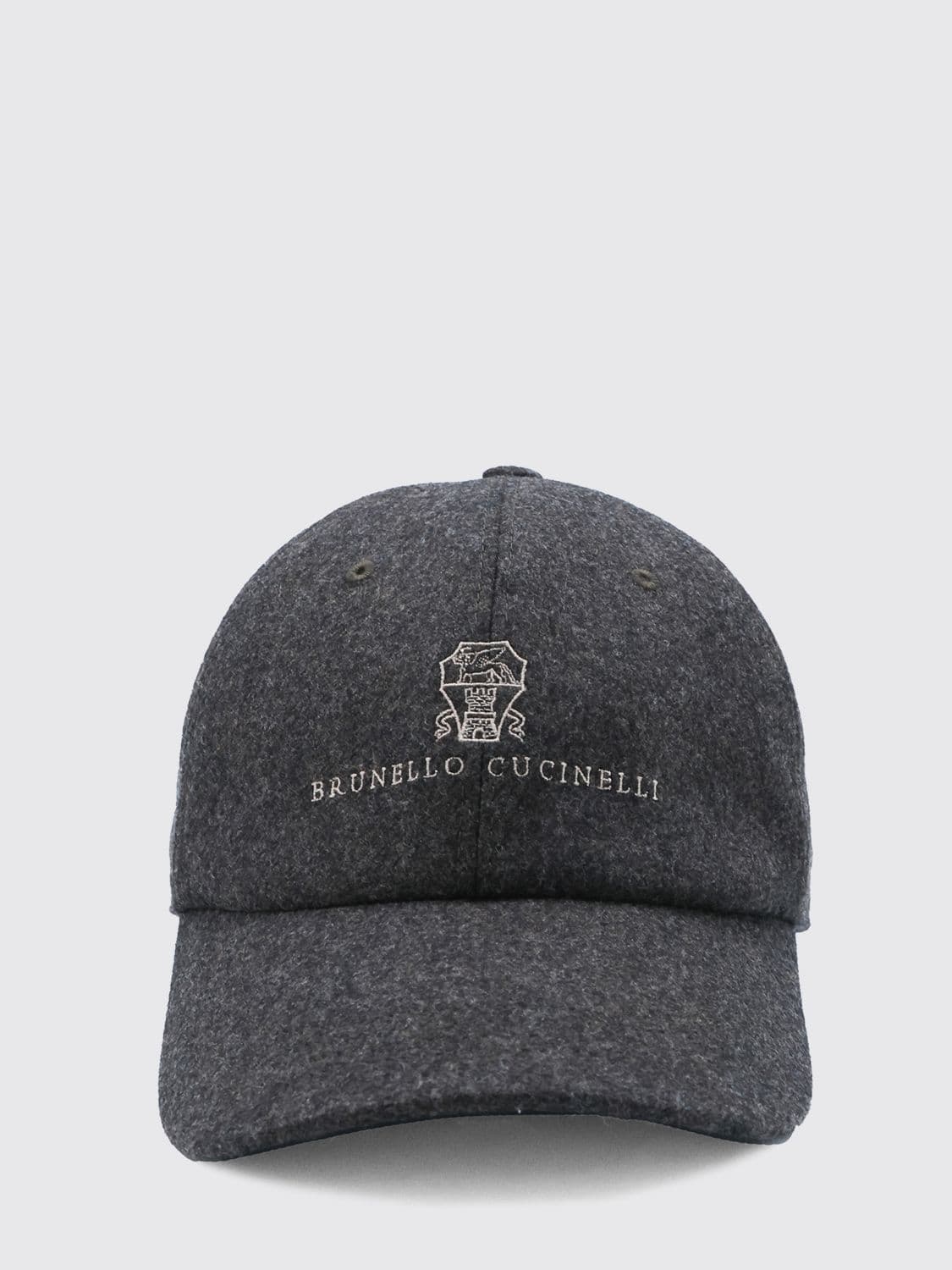 Brunello Cucinelli Hat Men color Dark