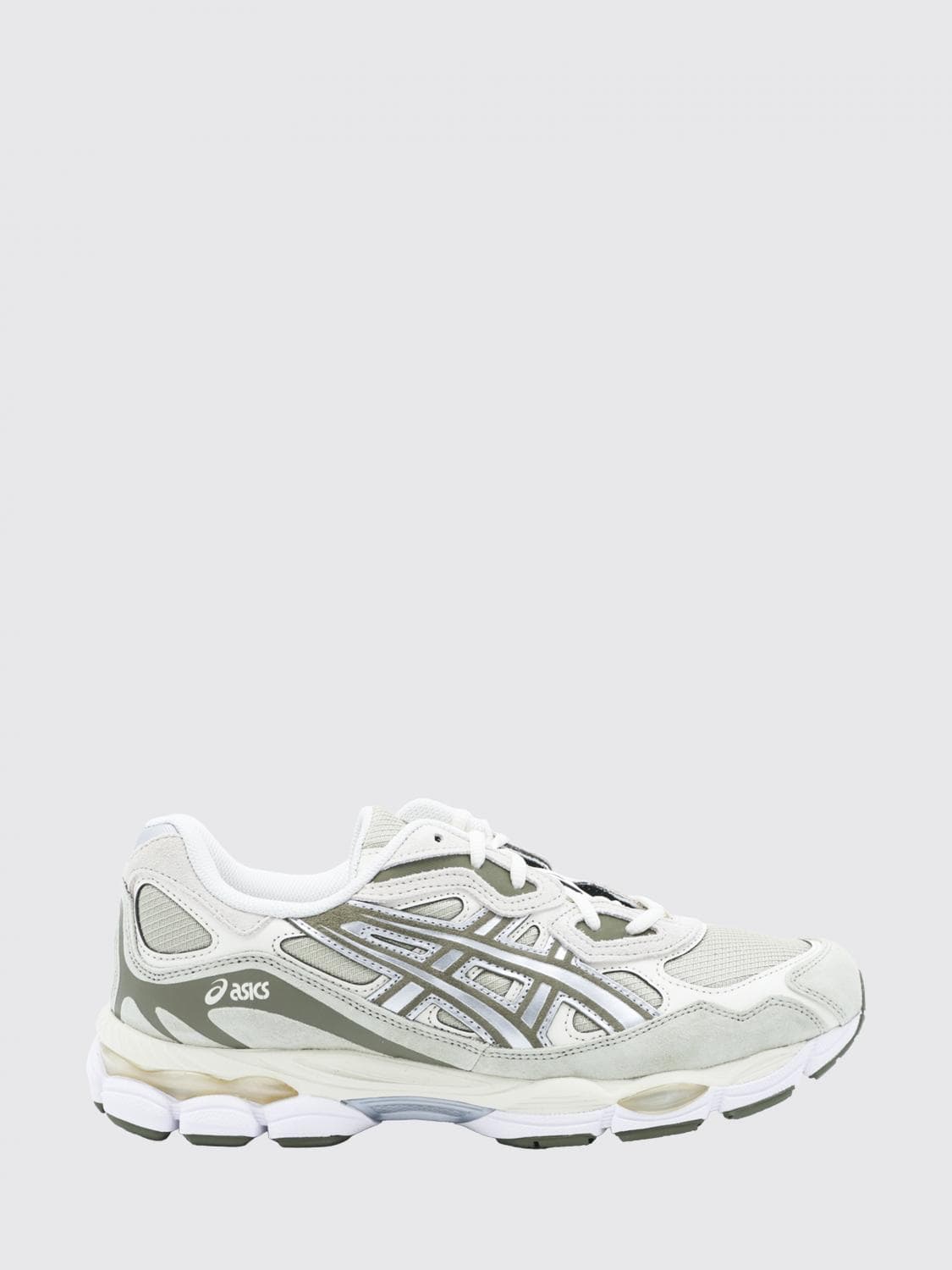 Asics Gel-NYC Low-Top Sneakers in Suede and Mesh with GEL Technology
