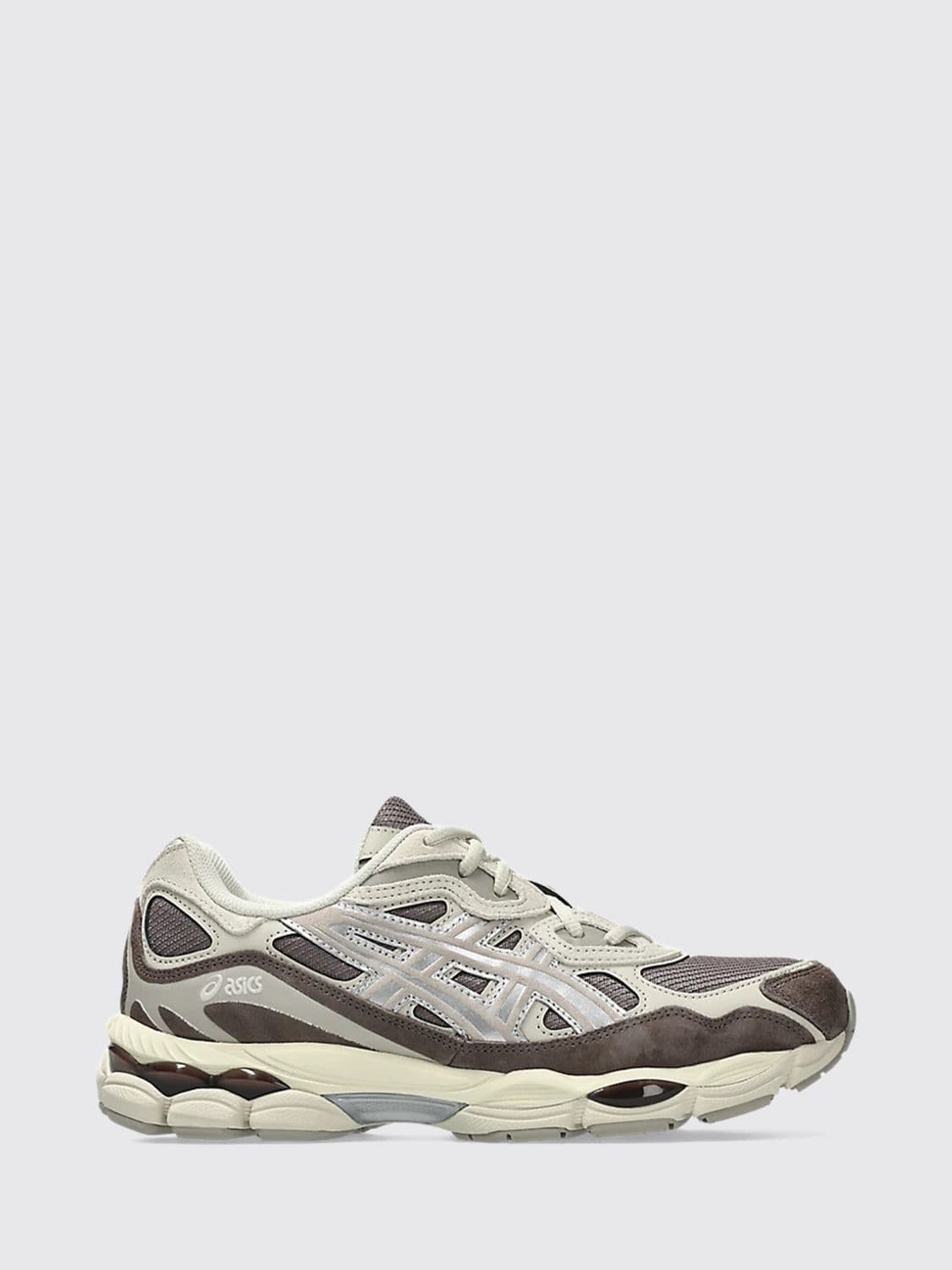 Asics Gel-NYC Low-Top Sneakers in Suede and Mesh with GEL Technology
