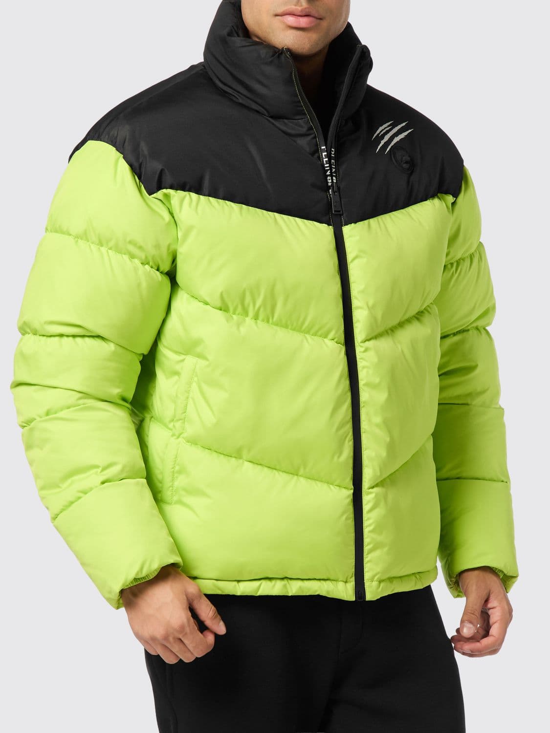 Plein Sport Jacket Men color Green
