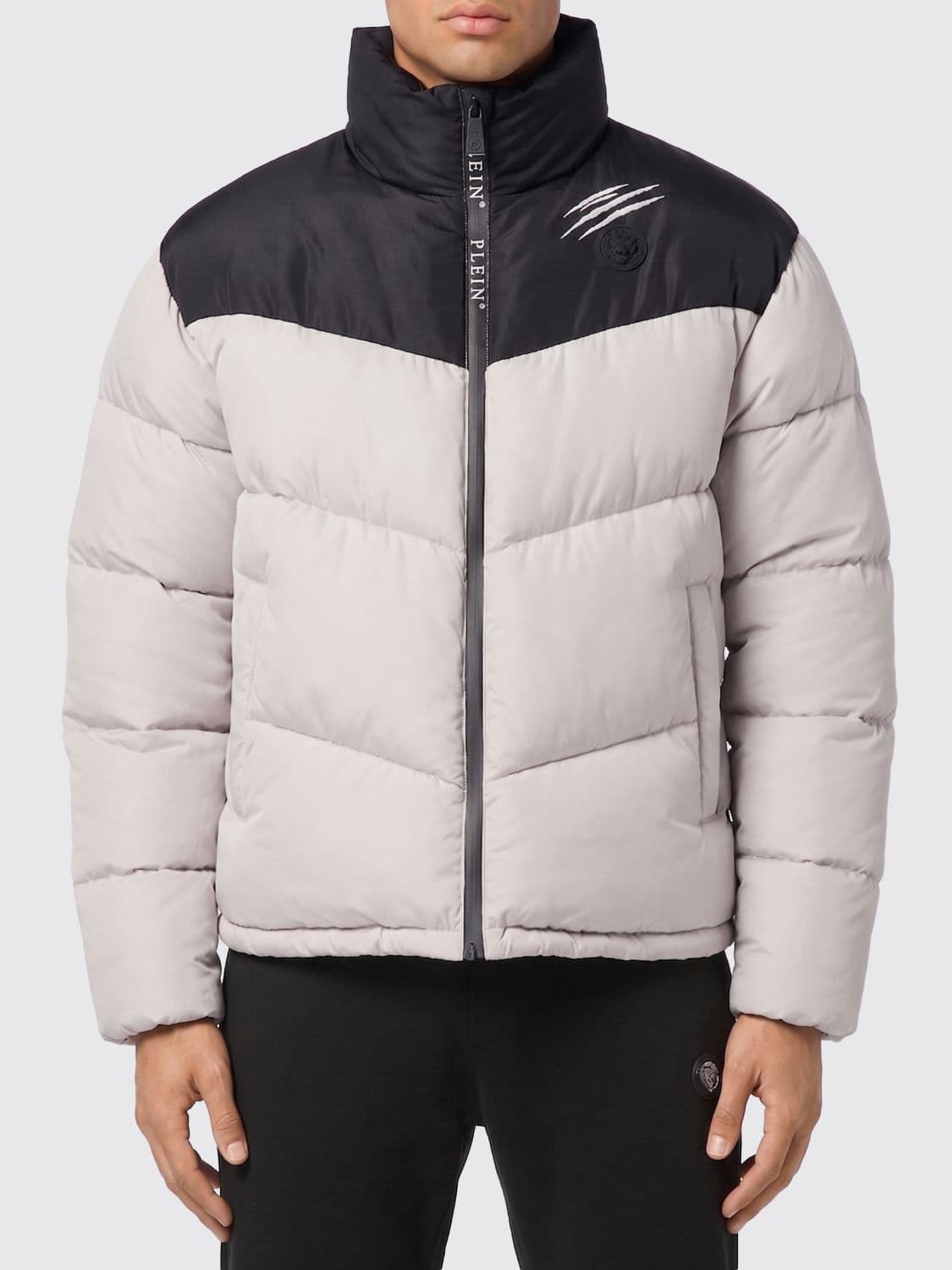 Plein Sport Jacket Men color Beige