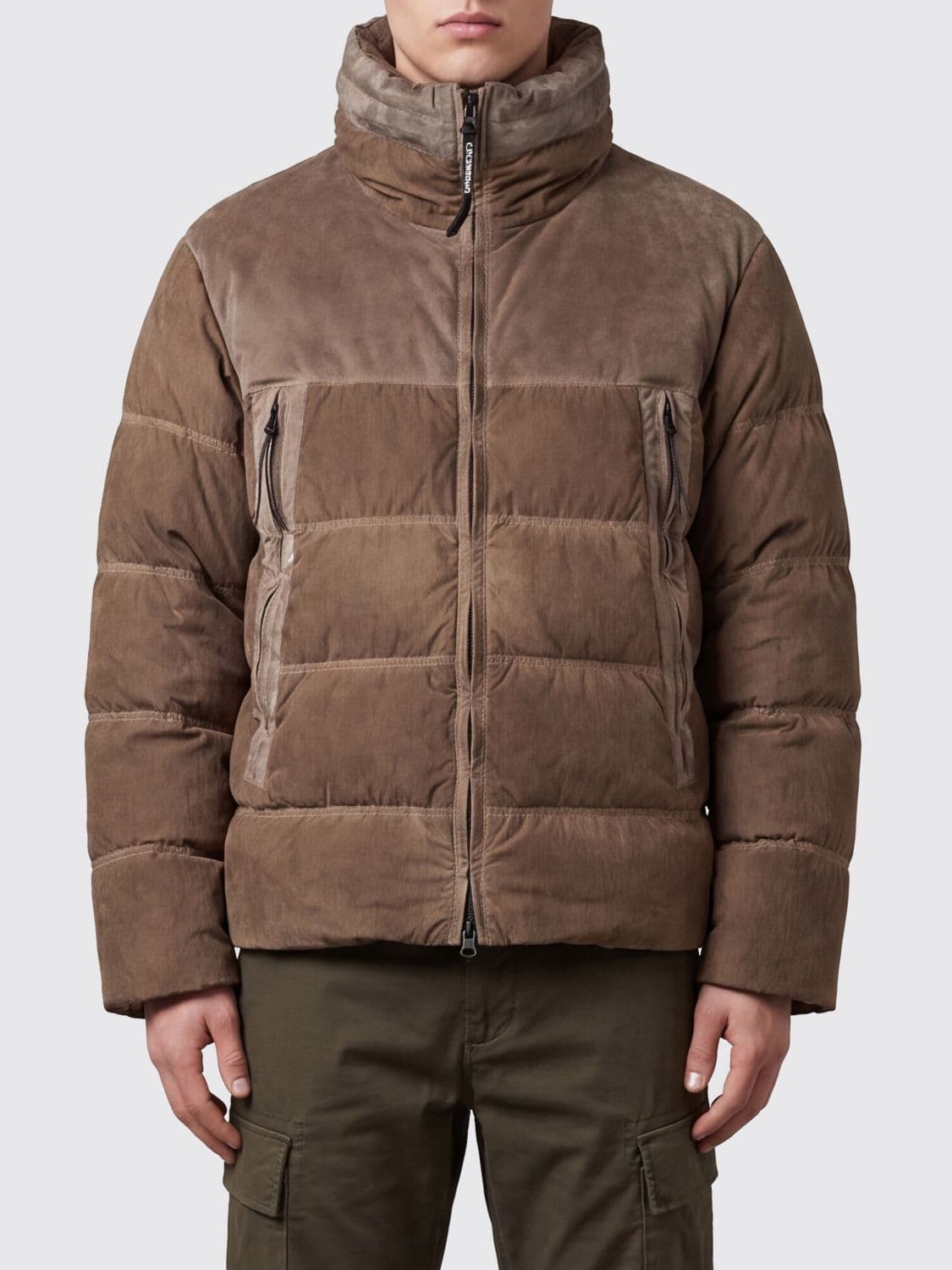 C.p. Company C. P. COMPANY Eco-Chrome R Nylon Down Jacket with Goggle Hood