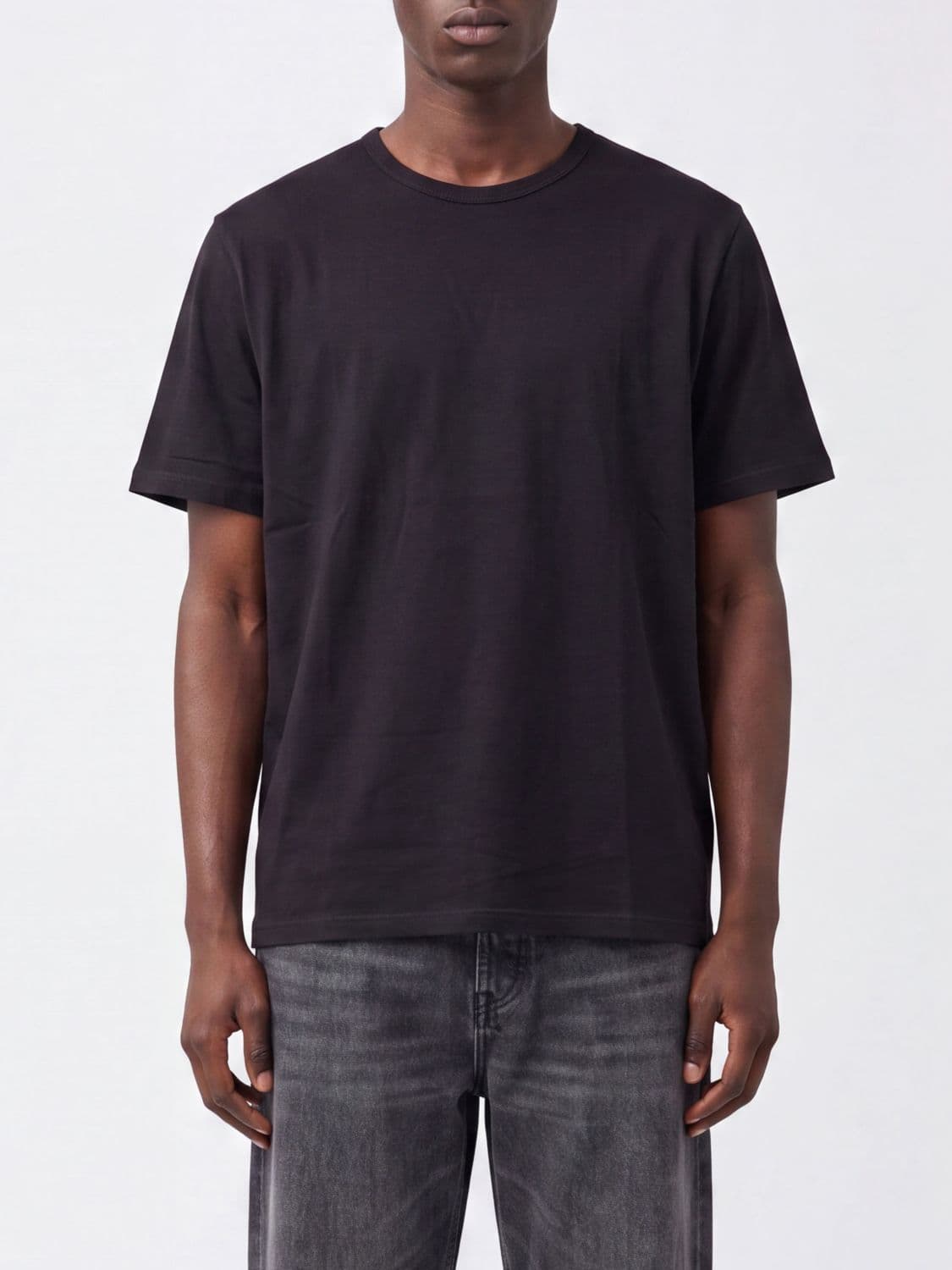 Our Legacy Crewneck Short-Sleeved T-Shirt in Organic Cotton