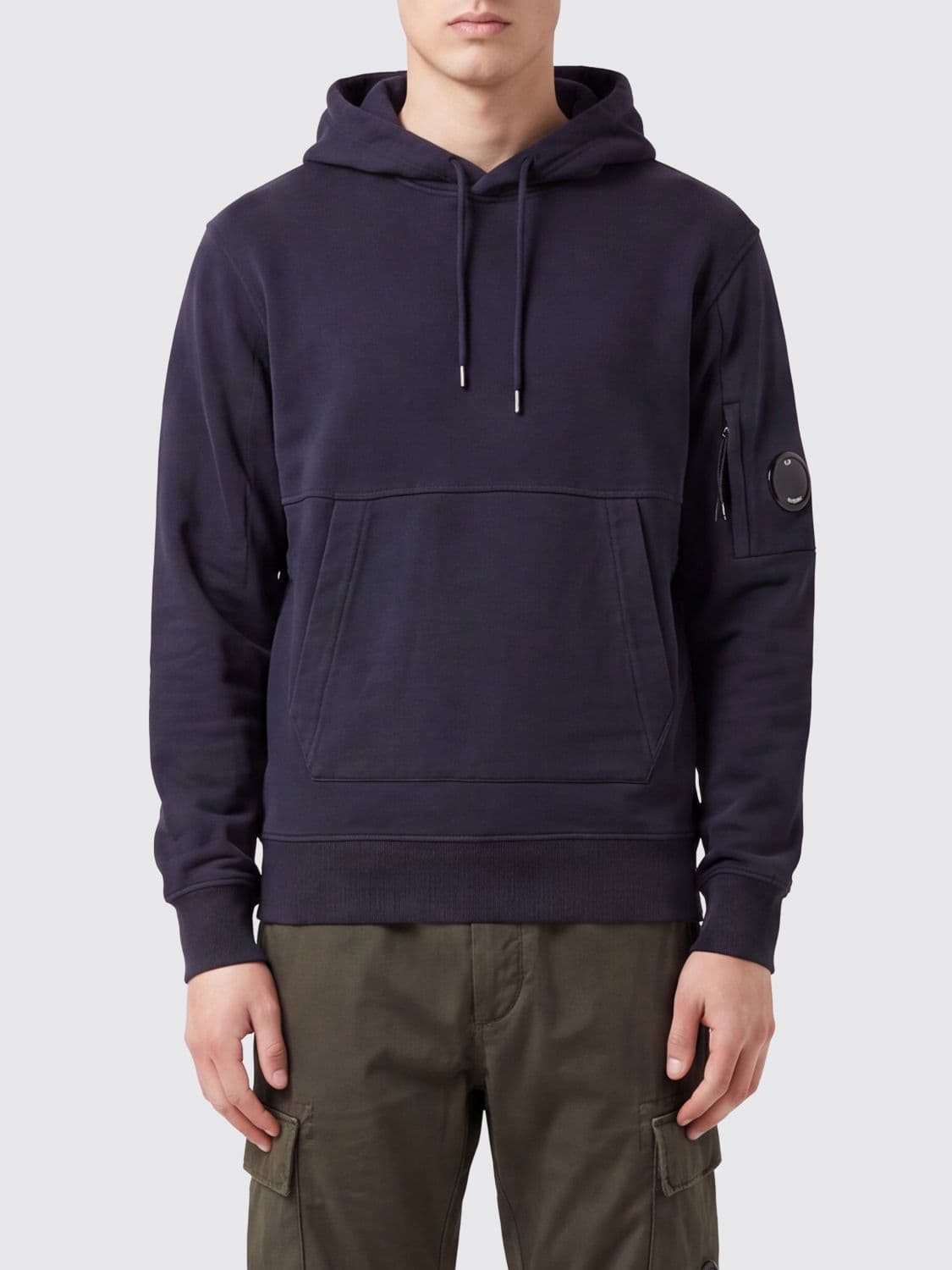 C.p. Company C. P. COMPANY Cotton Hoodie with Kangaroo Pocket