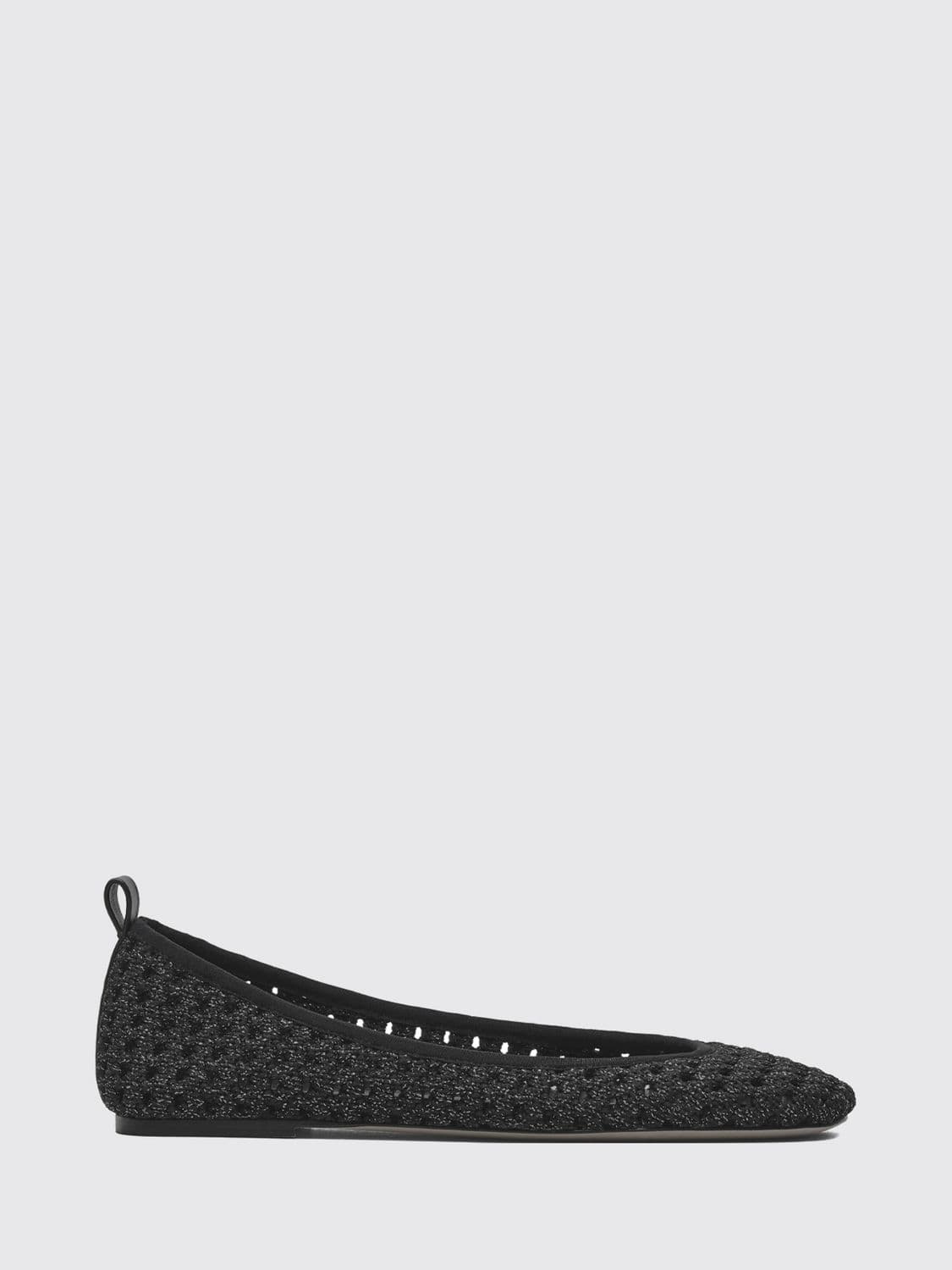 Marc Jacobs Crochet Polyester Ballet Flats with Perforated Round Toe