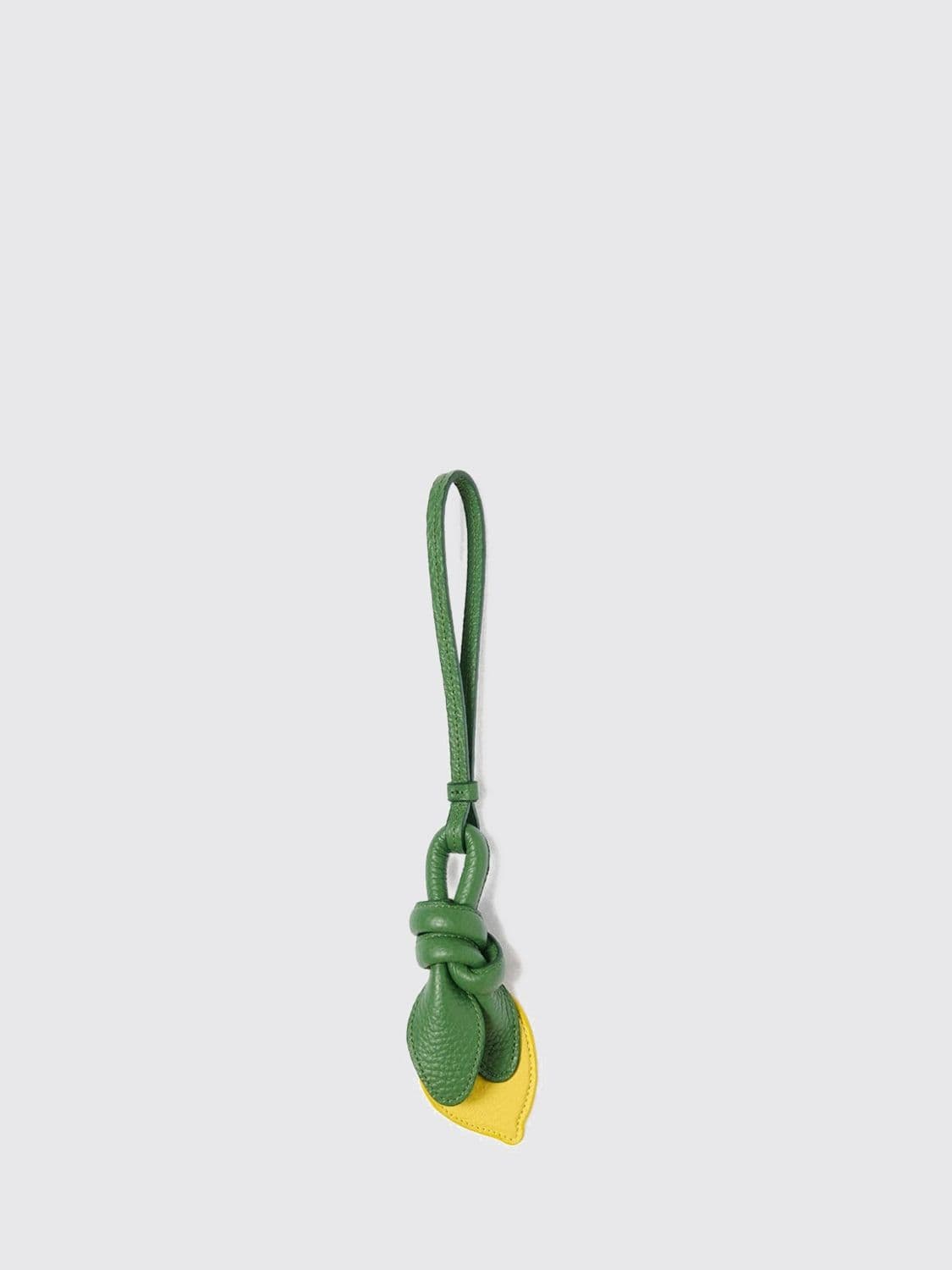 Jacquemus Lemon-Shaped Leather Keychain