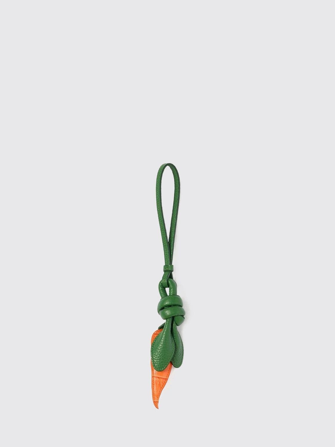 Jacquemus Carrot-Shaped Leather Keychain