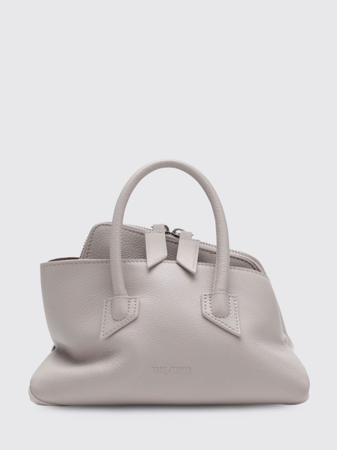 The Attico La Passeggiata Hammered Leather Mini Handbag · OS
