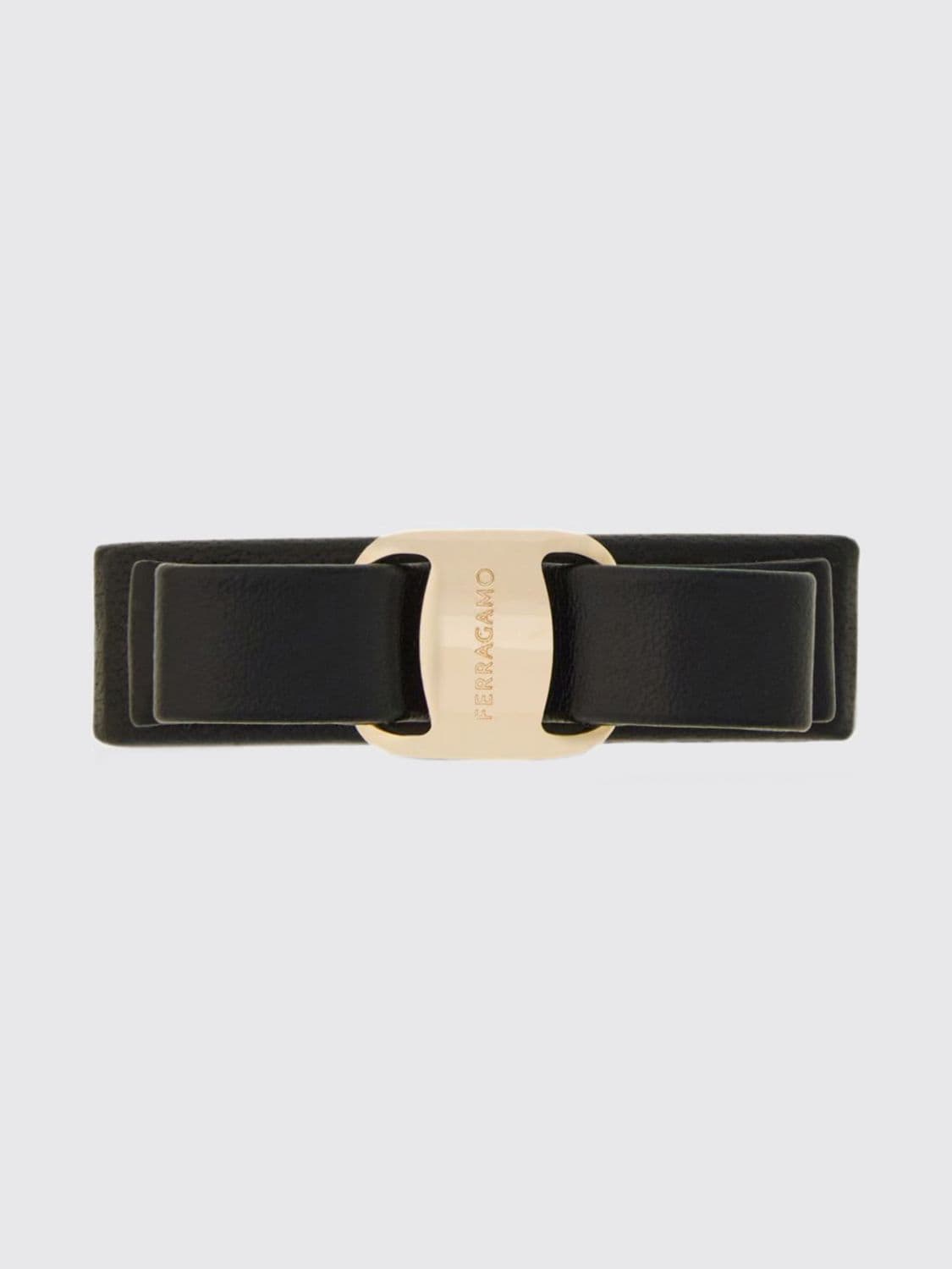Ferragamo Hair Accessory Woman color Black · OS