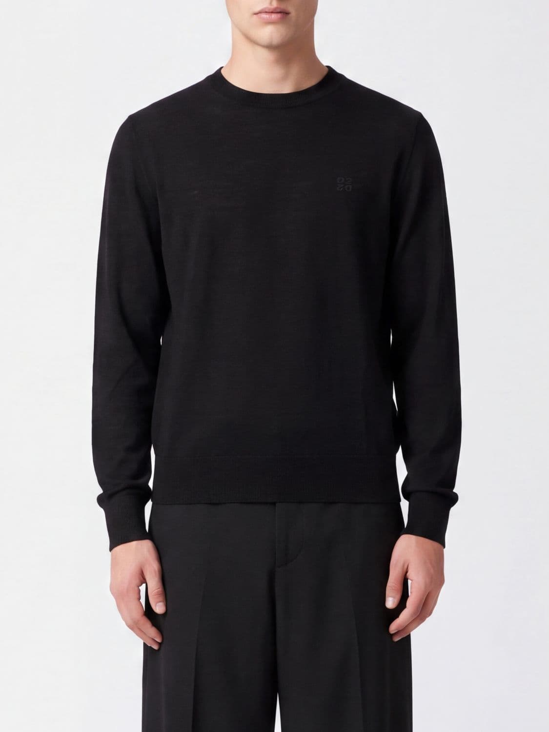 Dsquared2 Long-Sleeved Wool Crew Neck Jumper