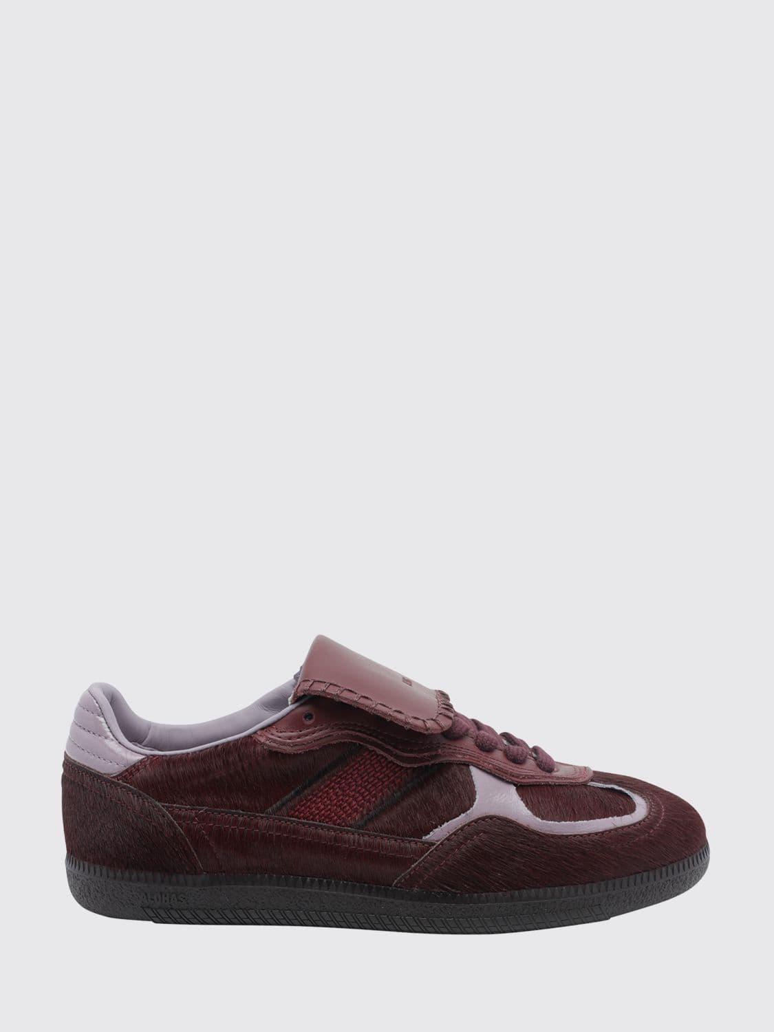 Alohas TB.490 Low-Top Sneakers in Calf Leather and Pony Hair