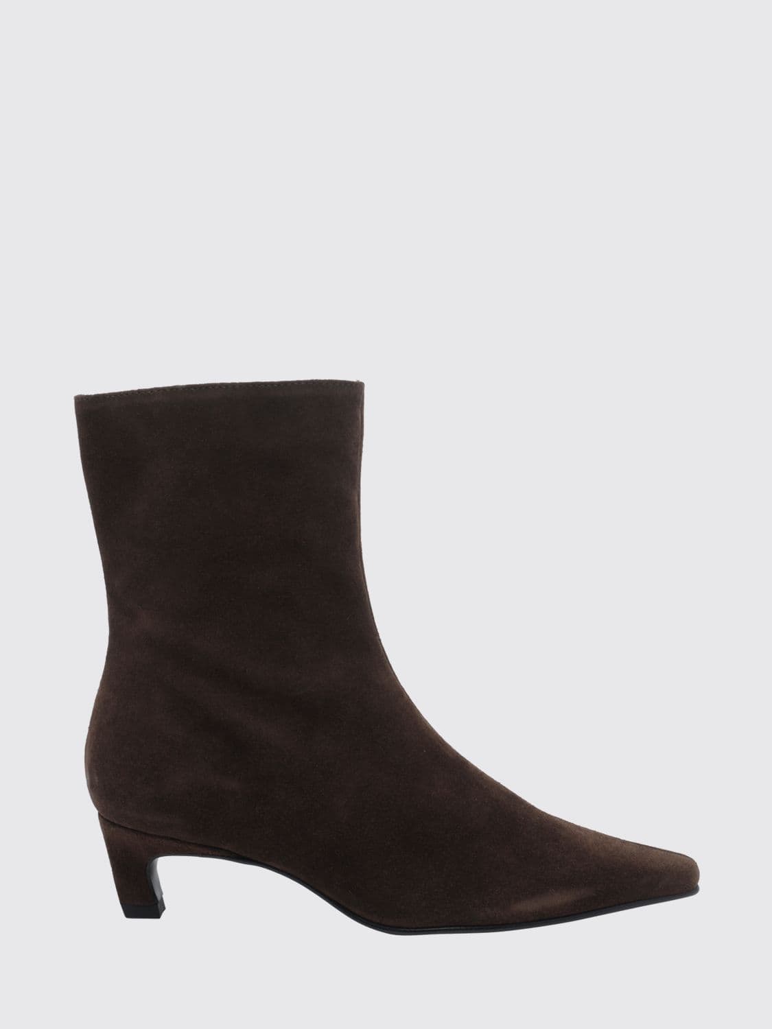 Alohas Ambar Suede Ankle Boots with Stiletto Heel