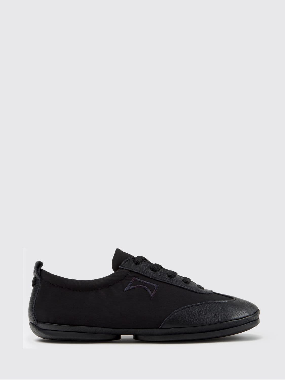 Camper Right Nina Trainers in Calfskin and Recycled PET with Embroidered Logo