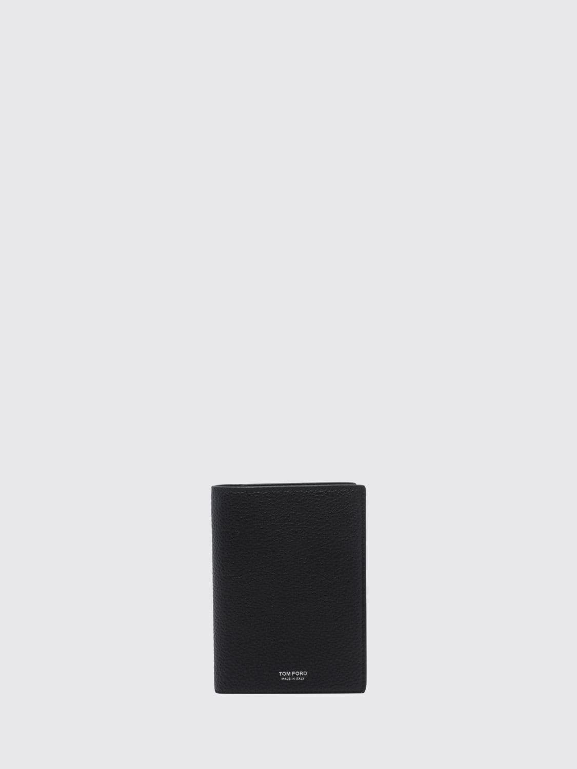 Tom Ford Bifold Wallet in Smooth Calf Leather with Laminated Front Logo · OS