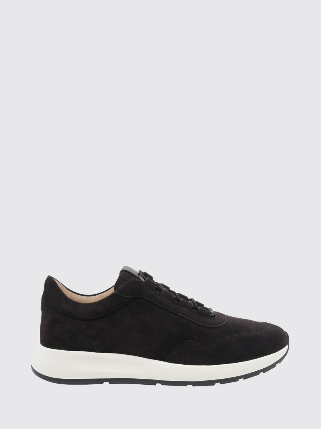 Tod's Red Dot Suede Calfskin Slip-On Sneakers with Elasticated Laces