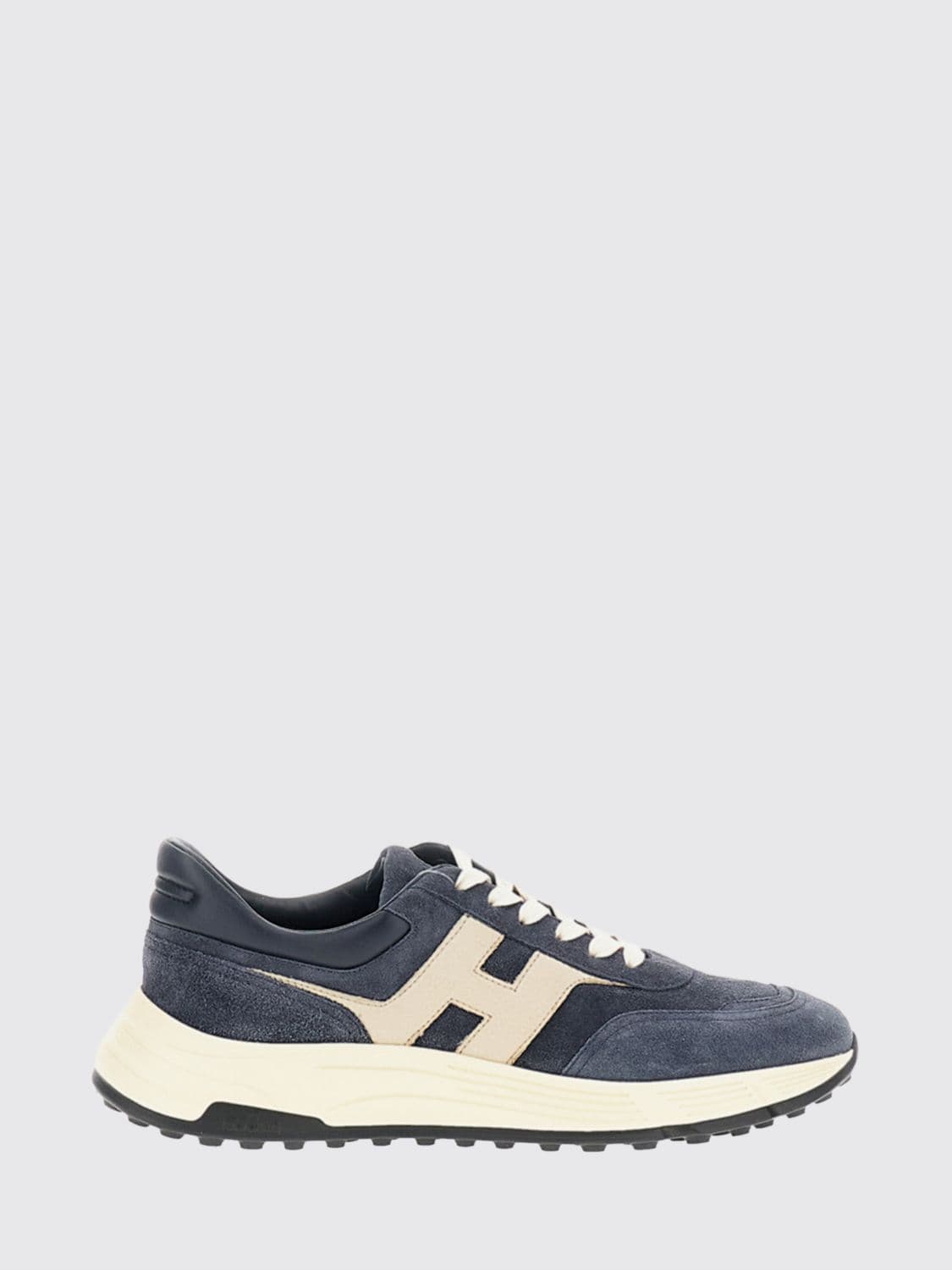 Hogan Hyperlight Suede Leather Trainers with Chunky Sole