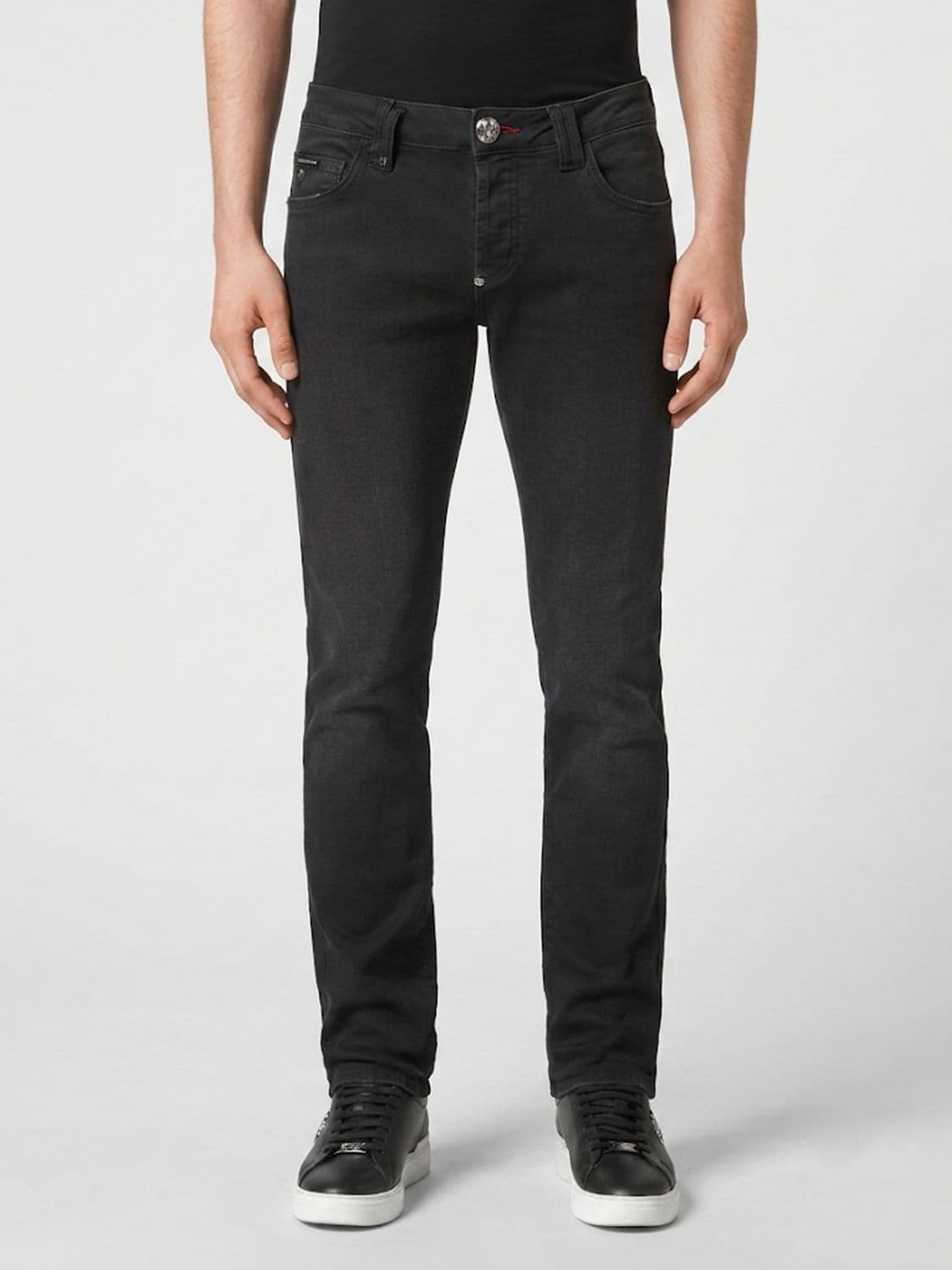 Philipp Plein Five-Pocket Skinny Fit Stretch Denim Jeans
