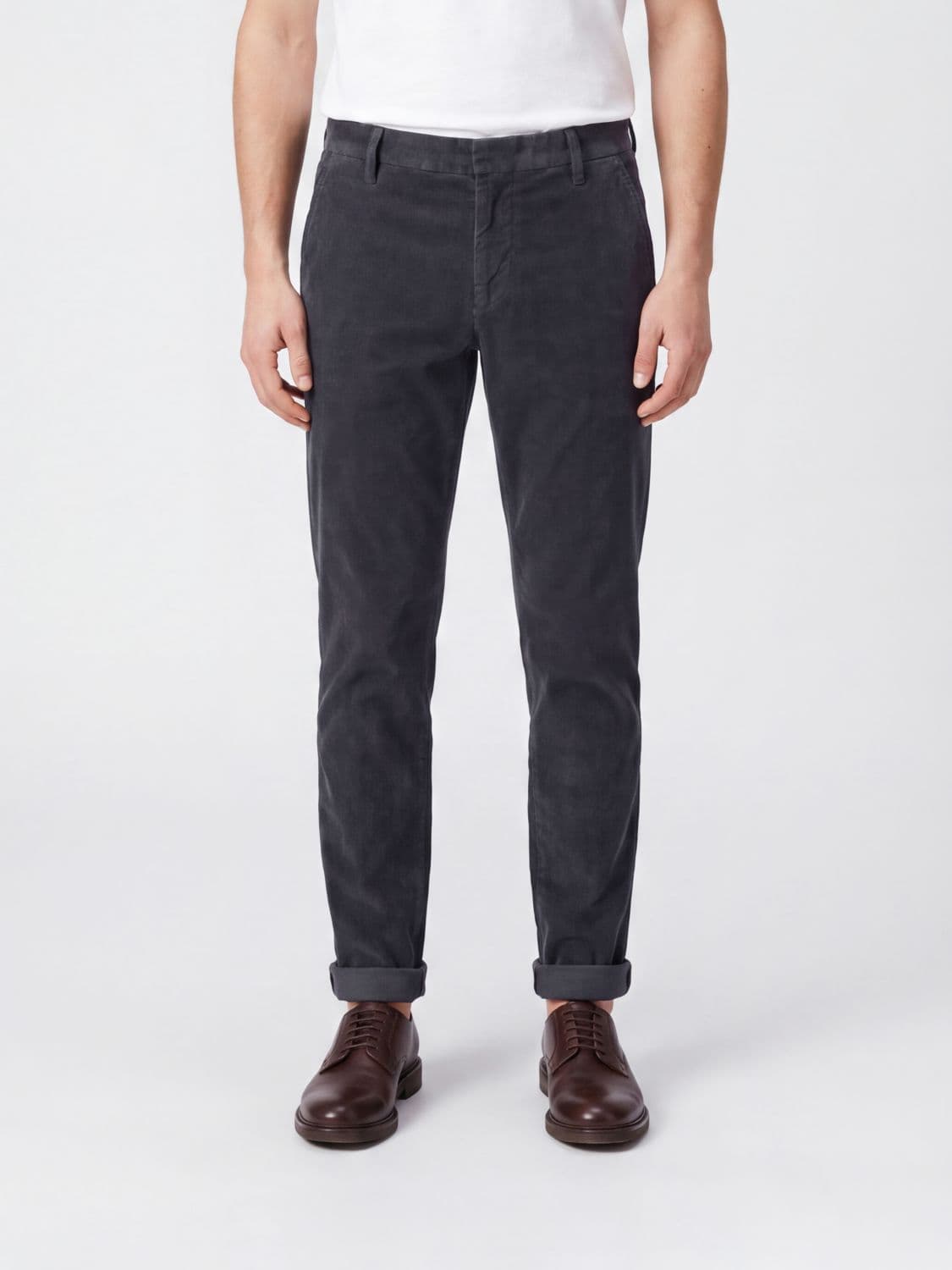 Dondup Gaubert Slim Fit Corduroy Chino Trousers