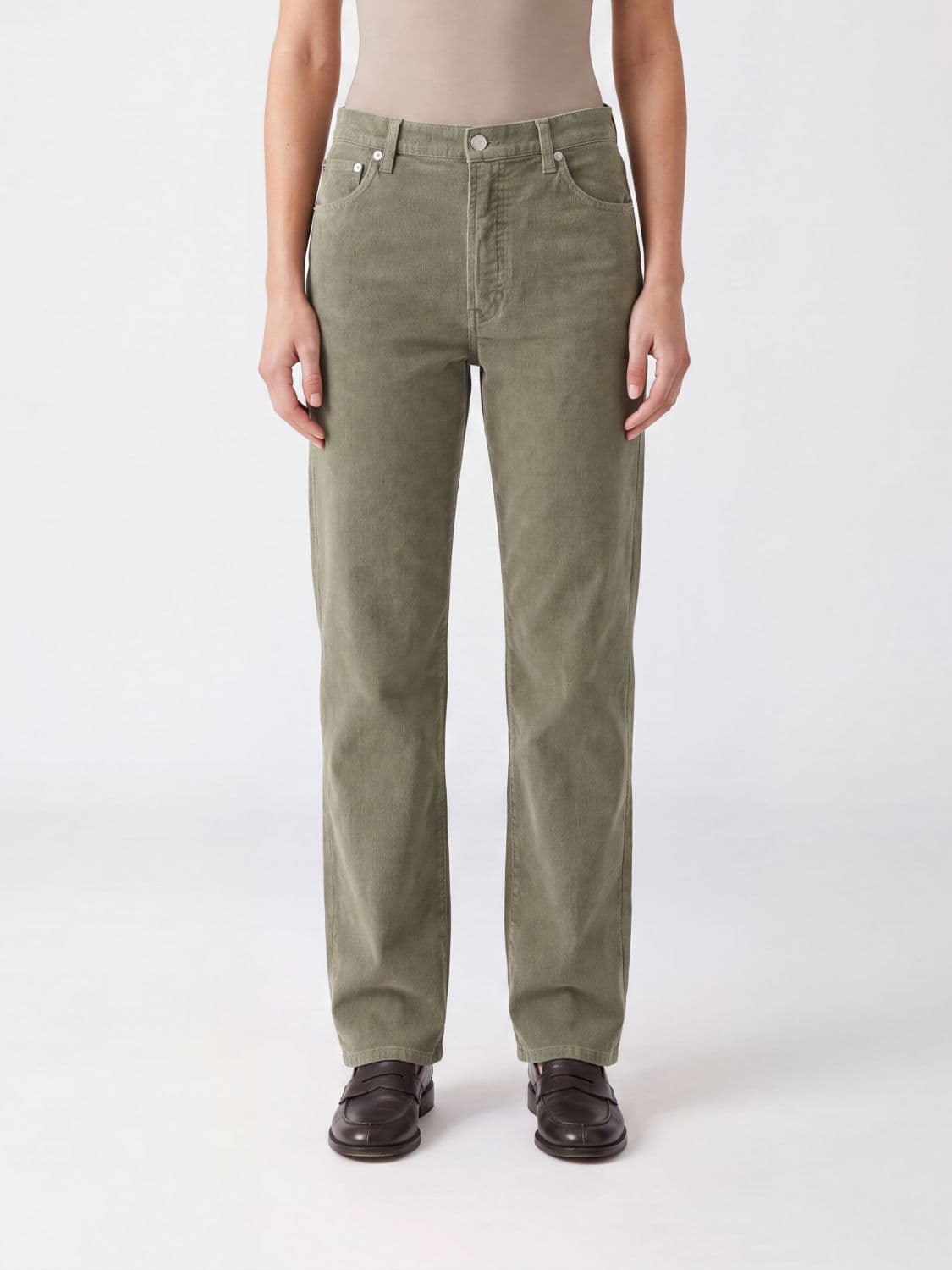 Dondup Dakota Straight Fit Corduroy Jeans