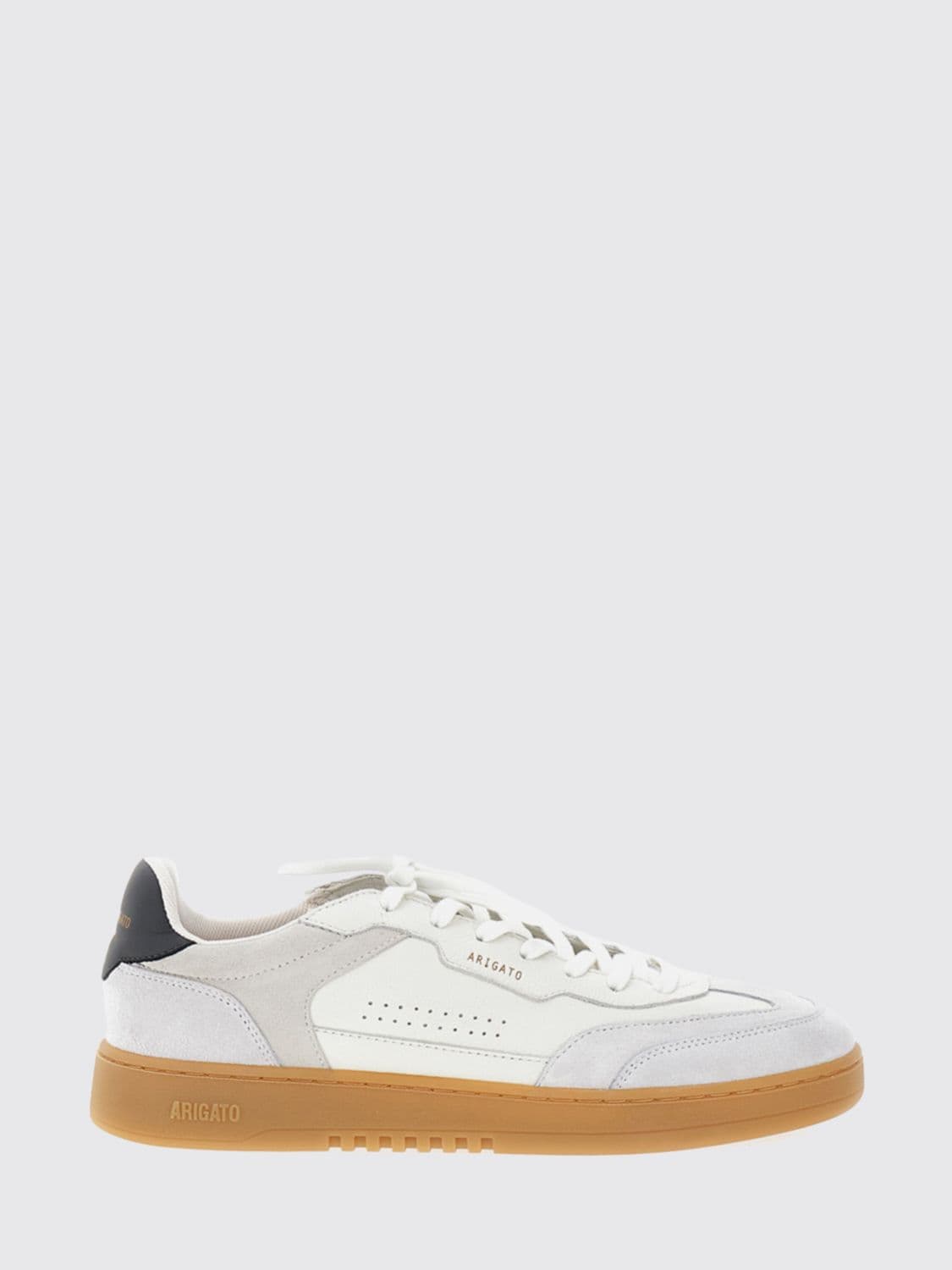 Axel Arigato Dice T-Toe Leather Sneakers with Contrast Details
