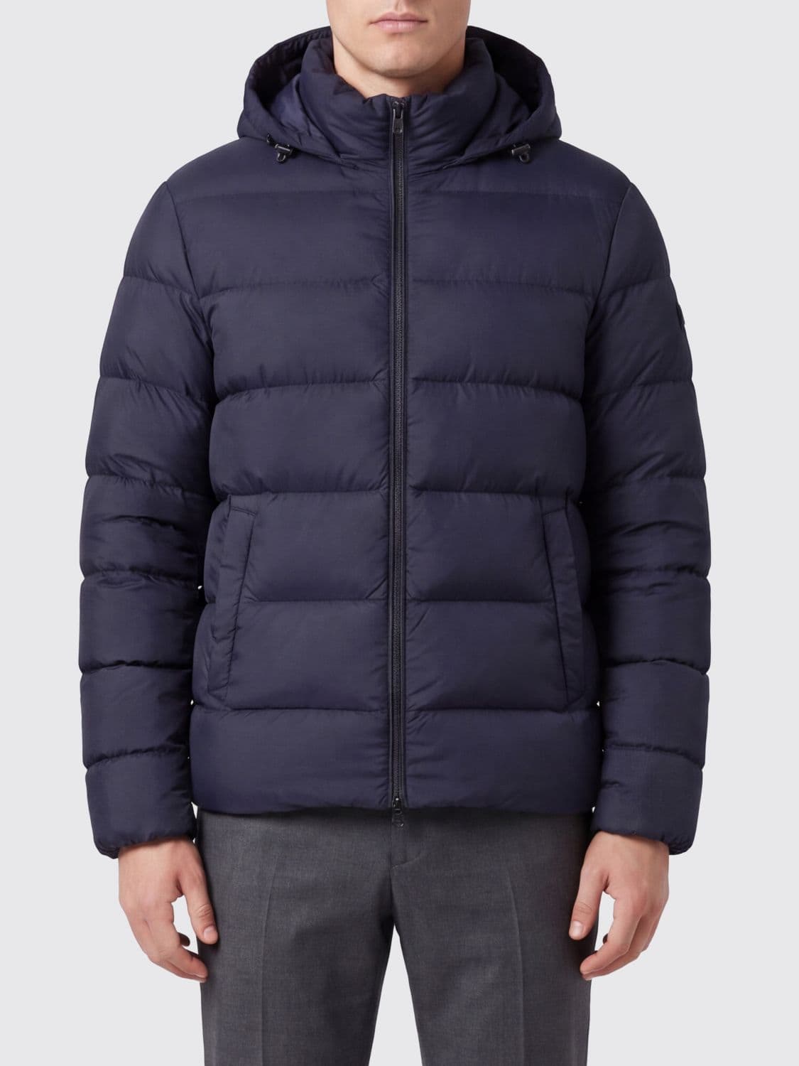 Herno Hooded Water-Repellent Quilted Nylon Down Jacket · 56