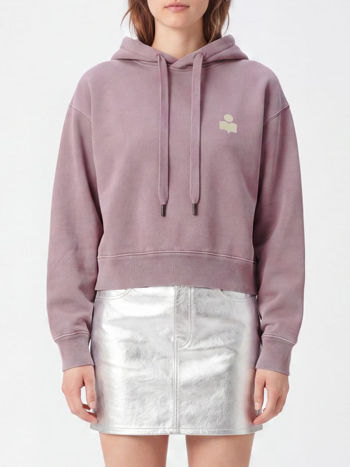 Isabel Marant Etoile Logo Jersey Hoodie