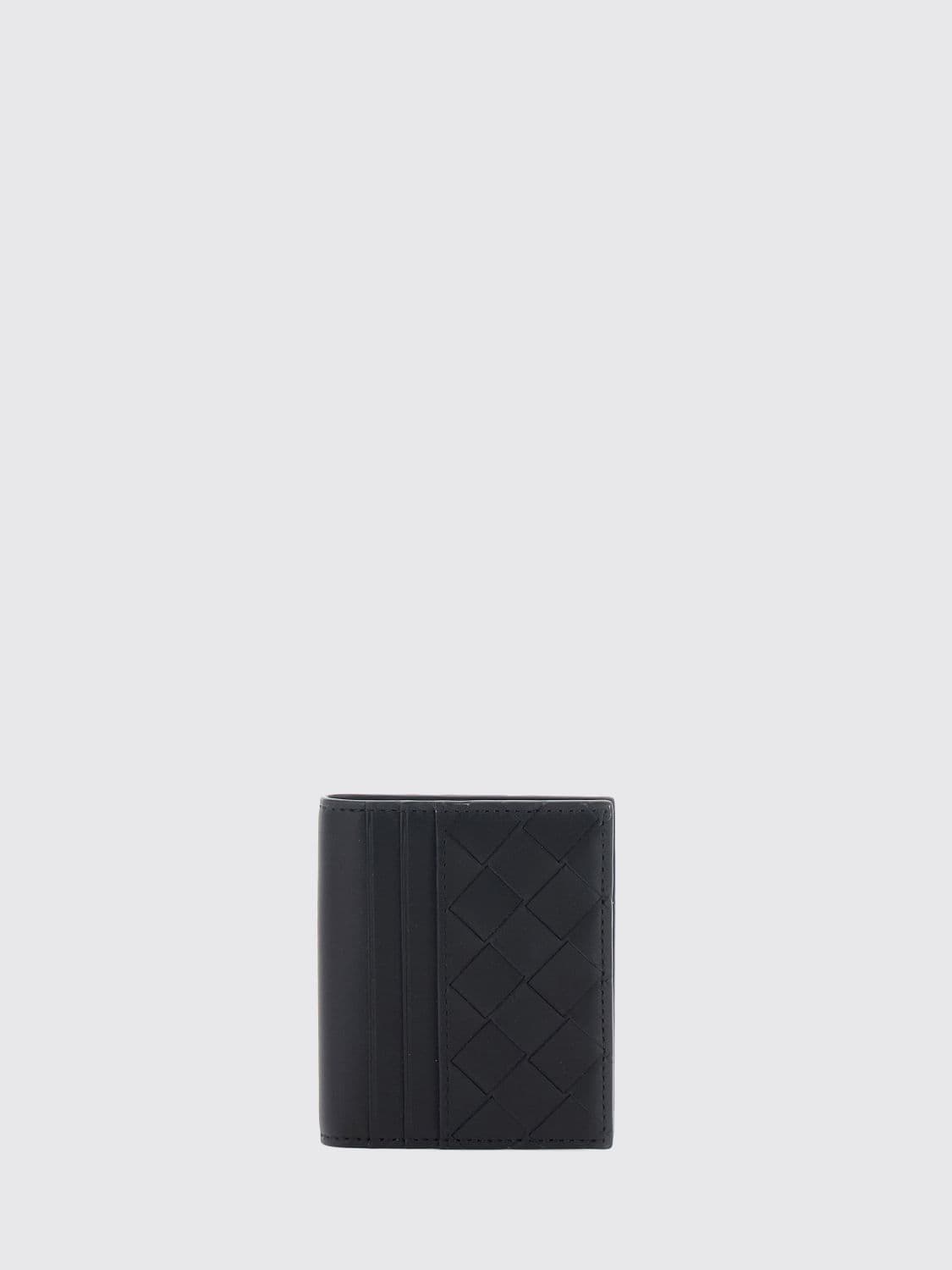 Bottega Veneta Bifold Document Holder in Woven Calfskin