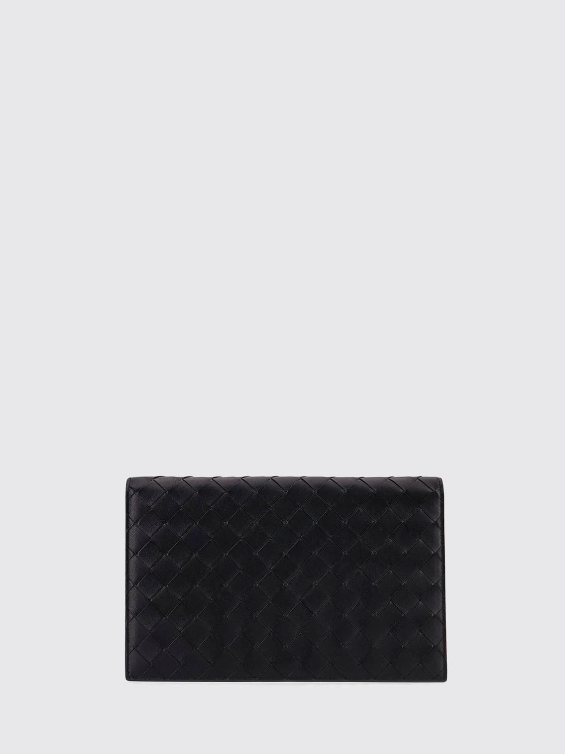 Bottega Veneta Bifold Document Holder in Calf Leather with Intrecciato Motif