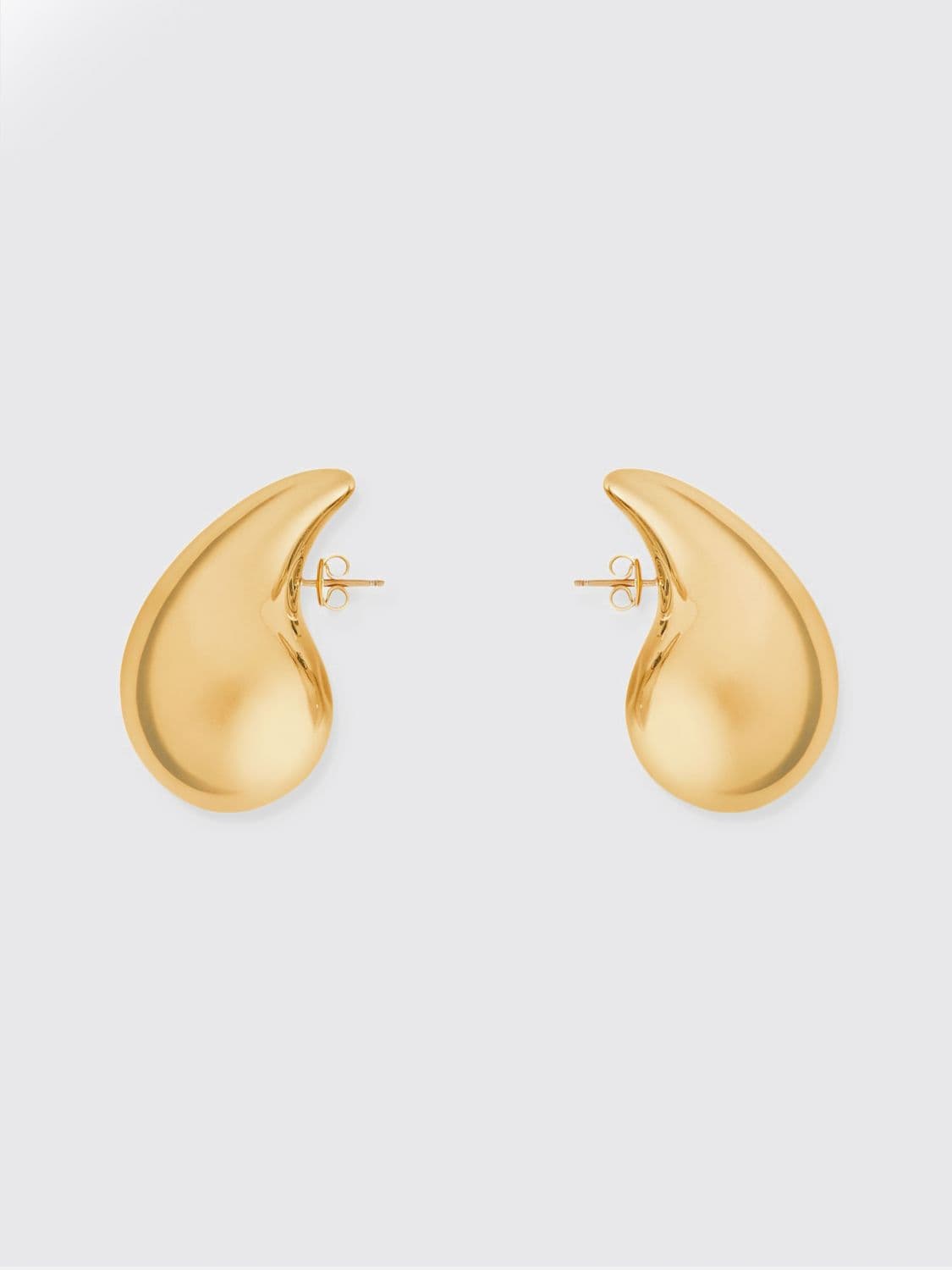 Bottega Veneta Drop Gold-Plated Sterling Silver Earrings · OS
