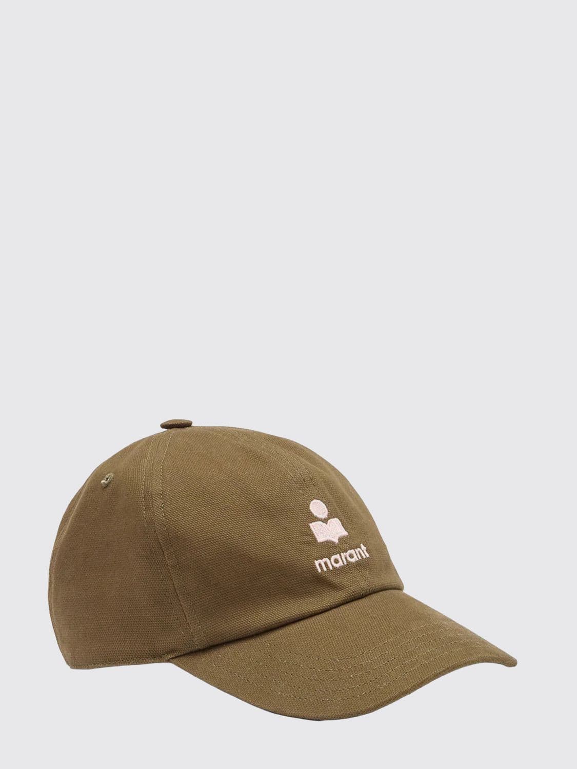 Isabel Marant Tomas Cotton Baseball Cap with Embroidered Logo