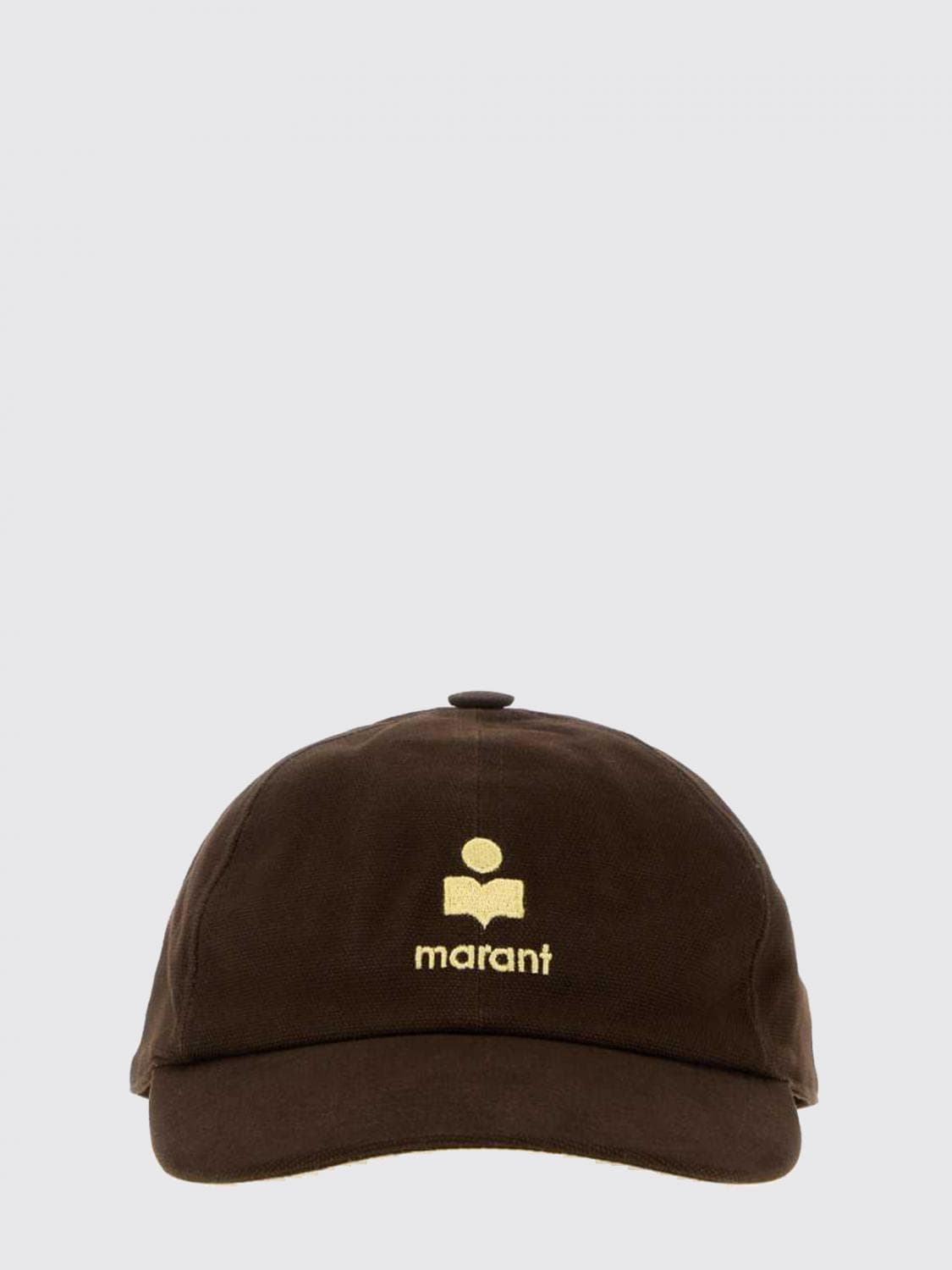 Isabel Marant Tomas Cotton Baseball Cap with Embroidered Logo