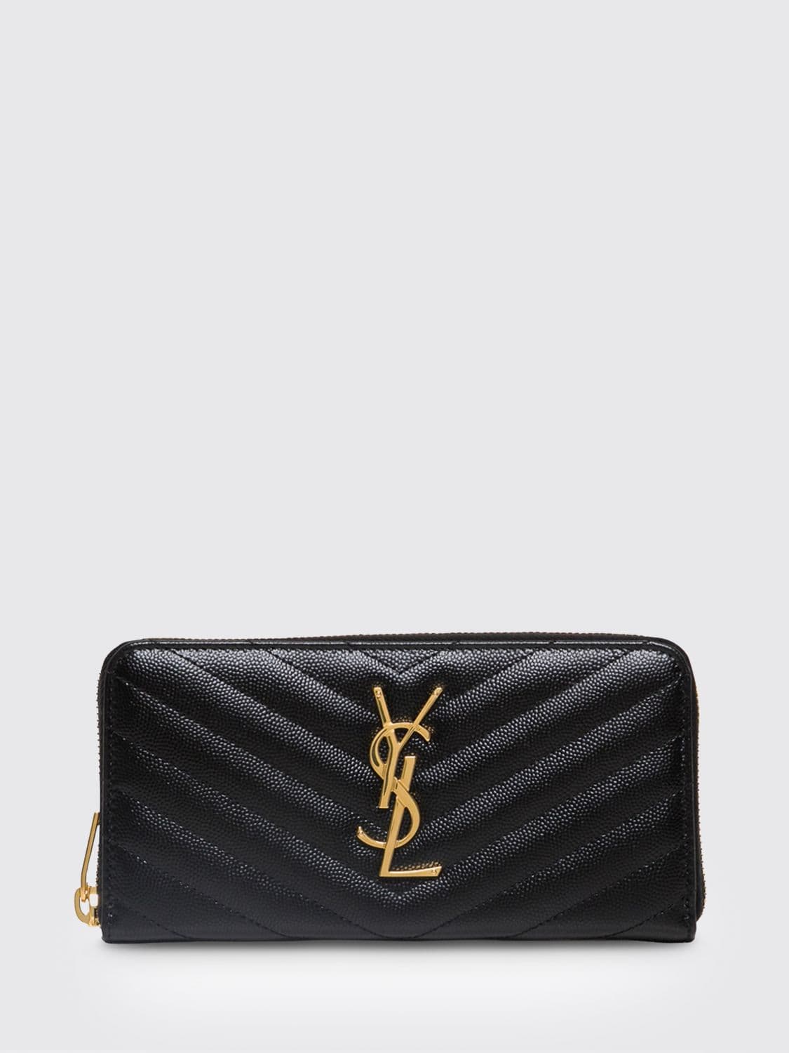 Saint Laurent Wallet Woman color Black