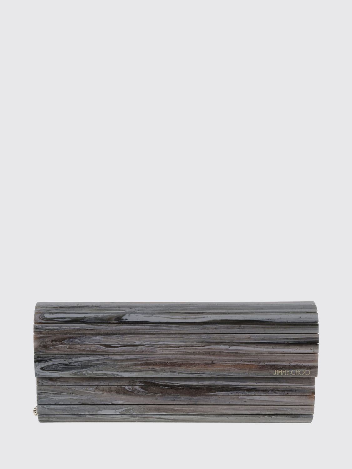 Jimmy Choo Sweetie Rigid Abstract-Pattern Resin Clutch