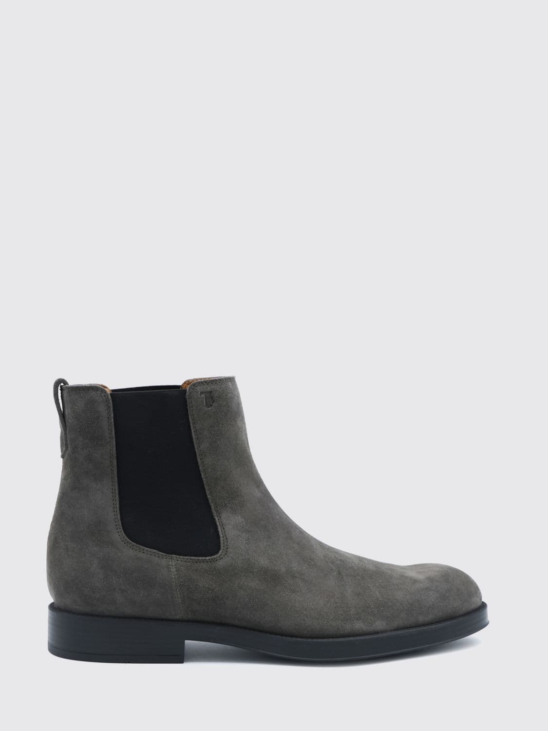 Tod's Suede Chelsea Boots with T Timeless Logo