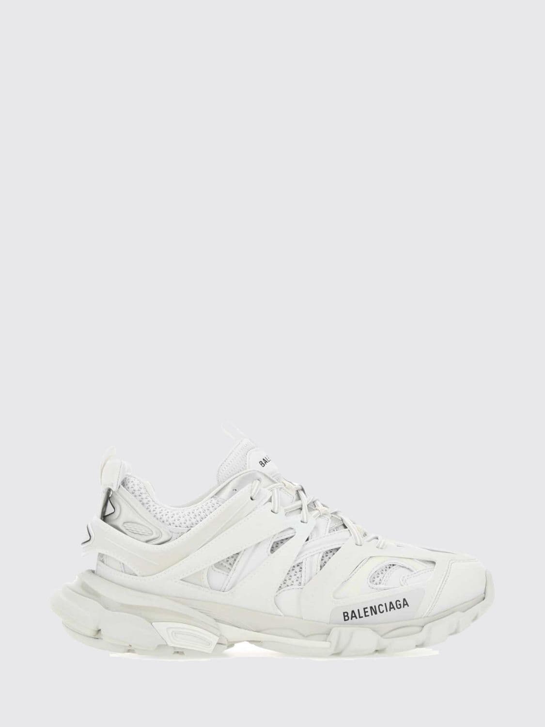 Balenciaga Track Lace-Up Trainers in Mesh and Rubber with Contrast Logo
