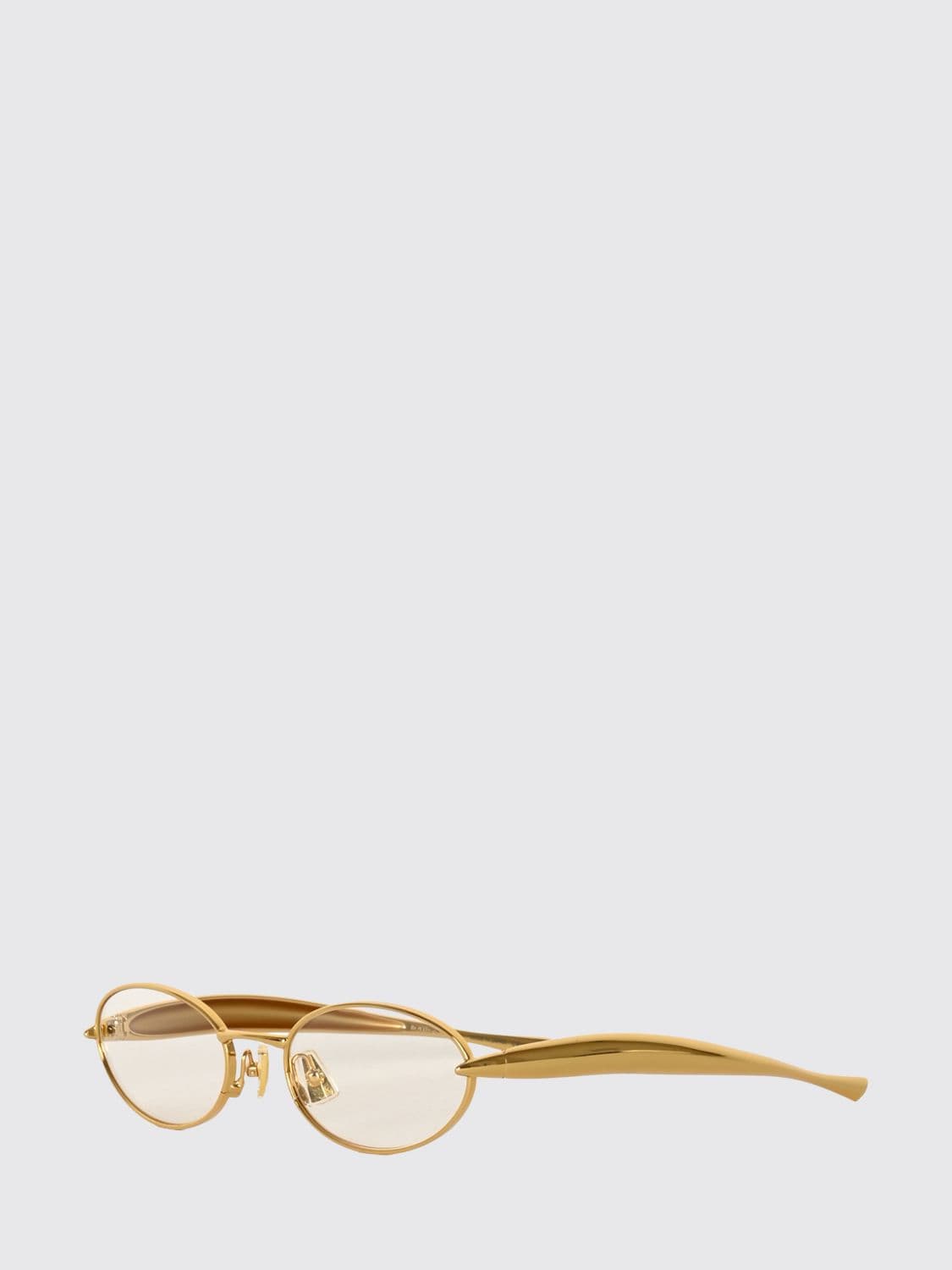 Bottega Veneta Sardine Cat-Eye Metal Sunglasses with Decorated Temples · OS
